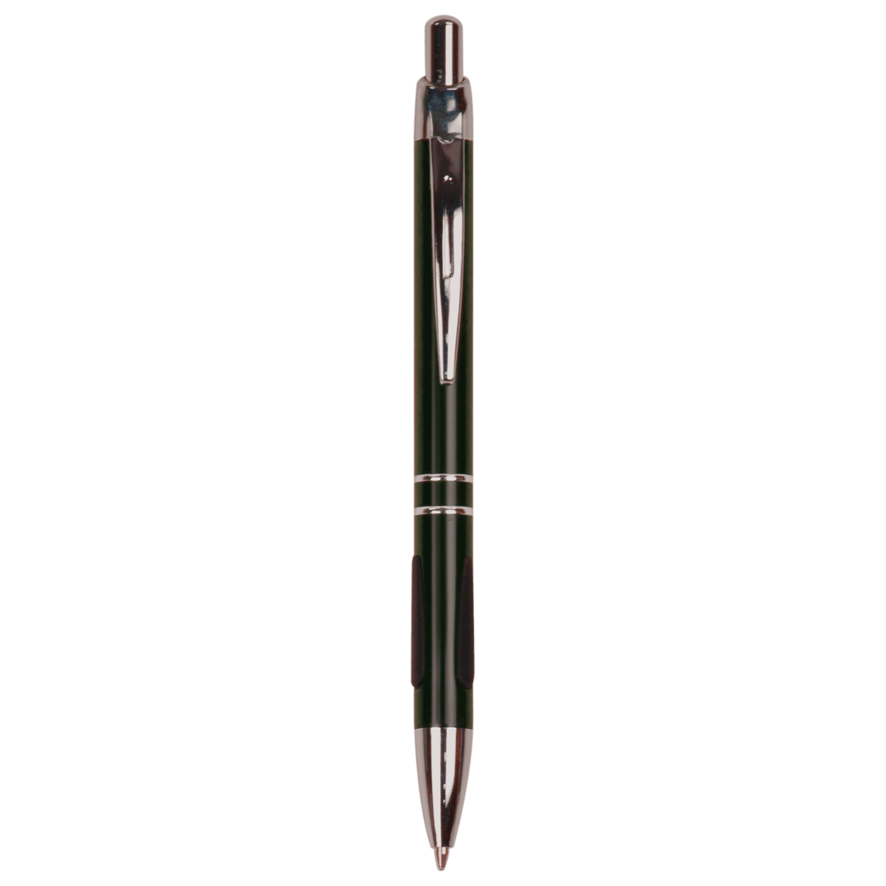 Black with Silver Trim Pen with Gripper 2