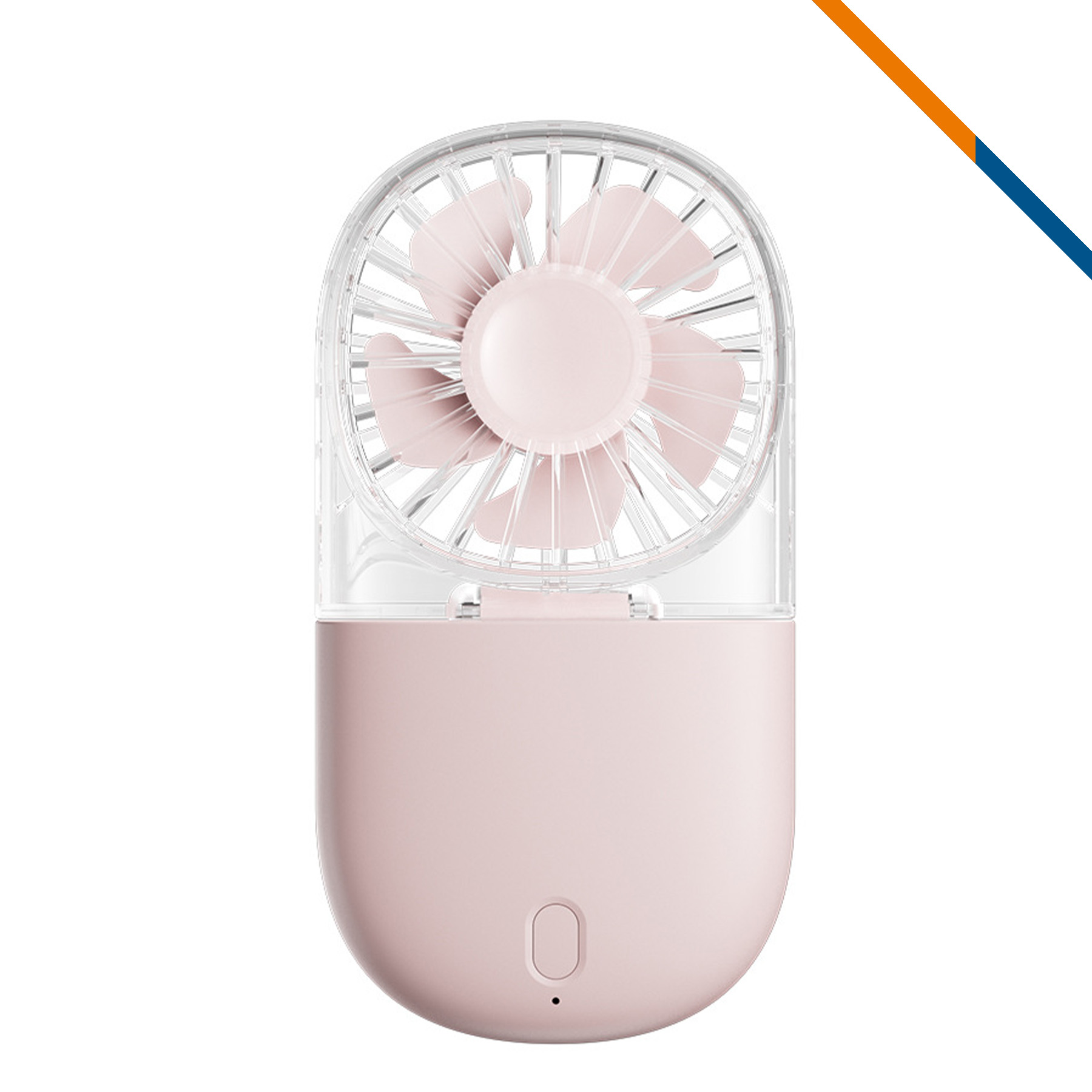 Lisbeth Foldable Clear Handheld Fan 2