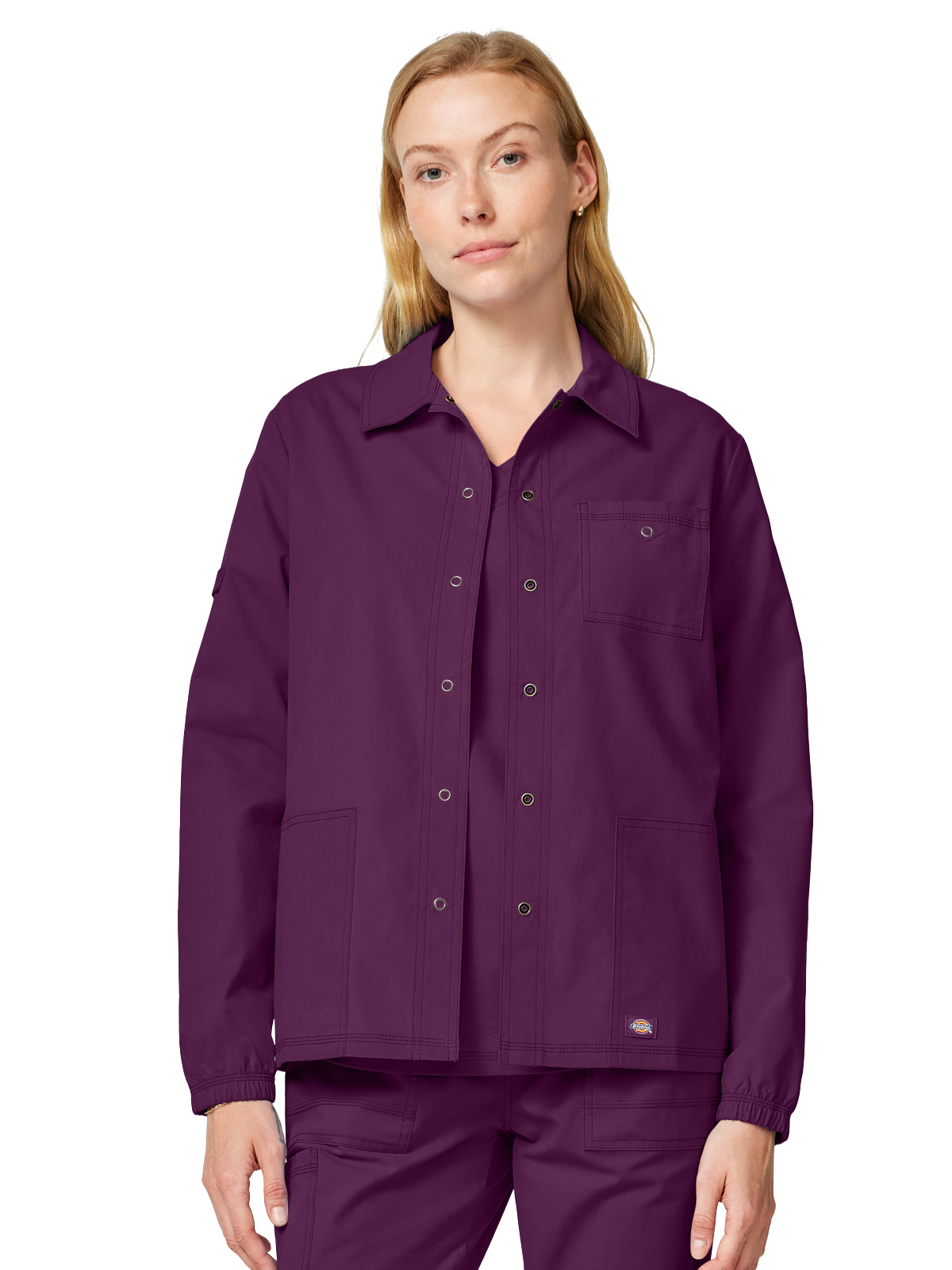 Dickies Medical - Forge - Women's 3-Pocket Snap Front Jacket 17