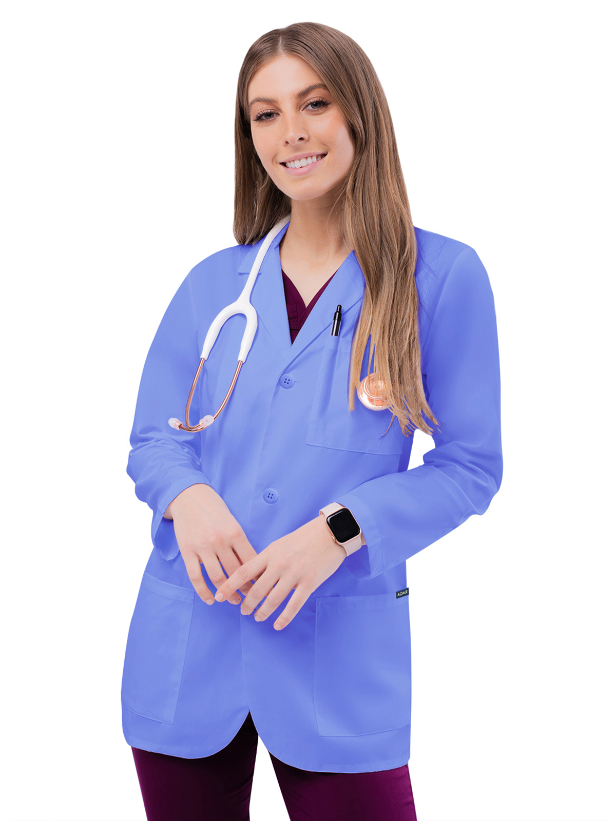 Adar - Universal - Unisex Three-Pocket 31" Consultation Lab Coat 21
