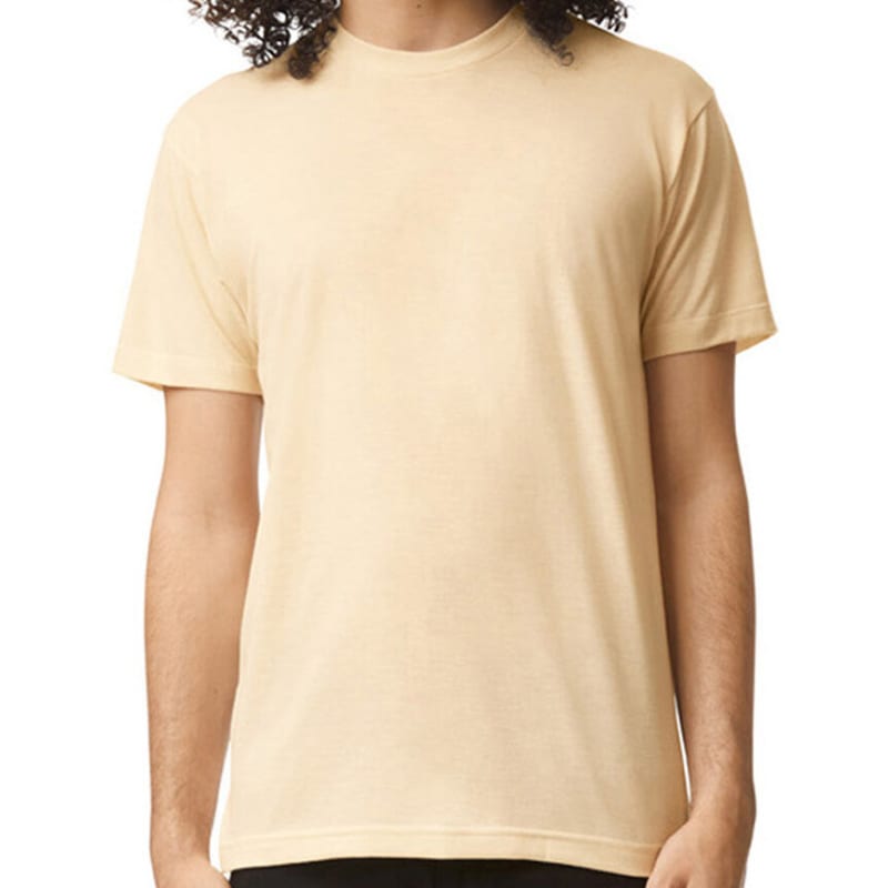 American Apparel Unisex Triblend Short-Sleeve Track T-Shirt 2