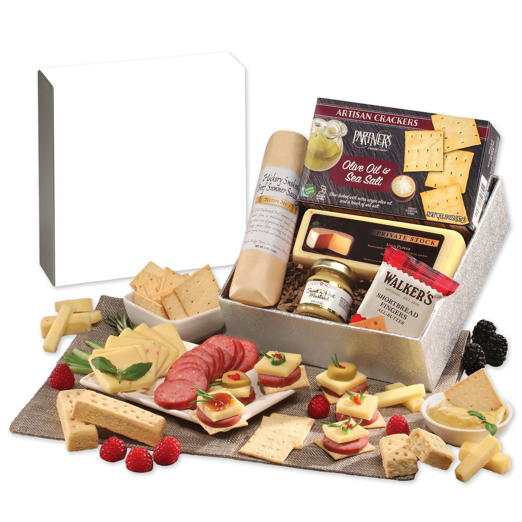 Shelf Stable Snack Lover's Gift Box with Full Color Sleeve 2