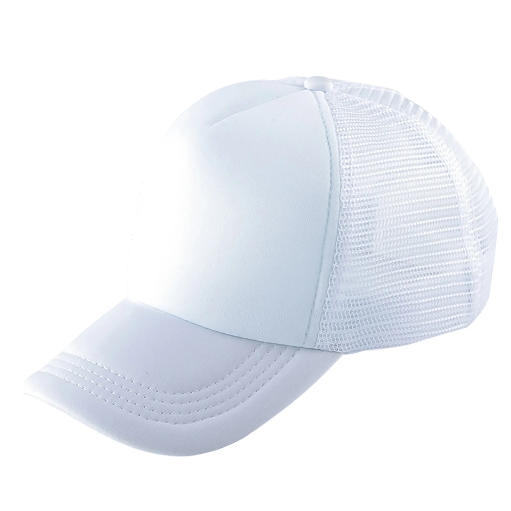 Mesh Back Five Panel Trucker Hat 7