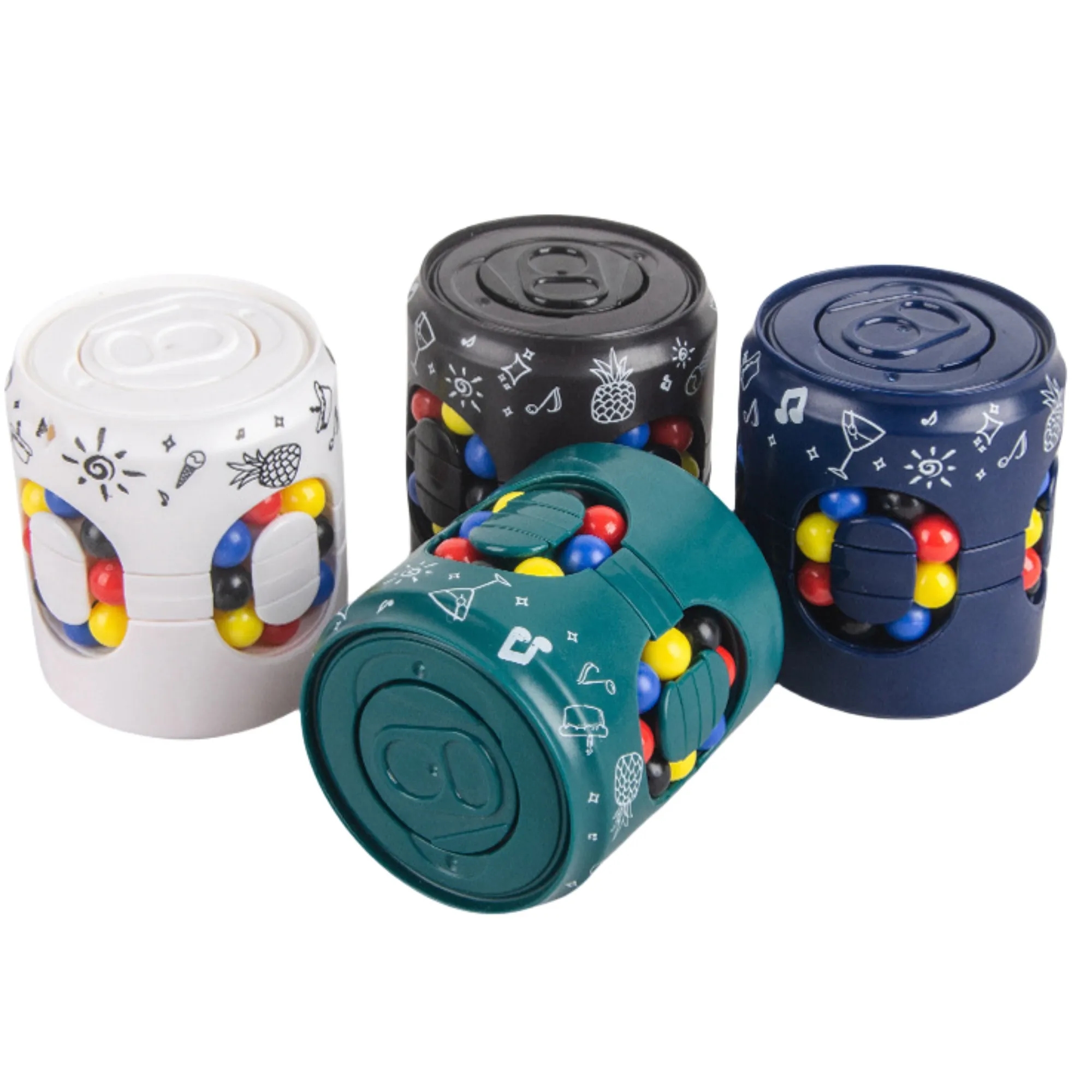Can - Shaped Puzzle - Colorful Beads For Play 5