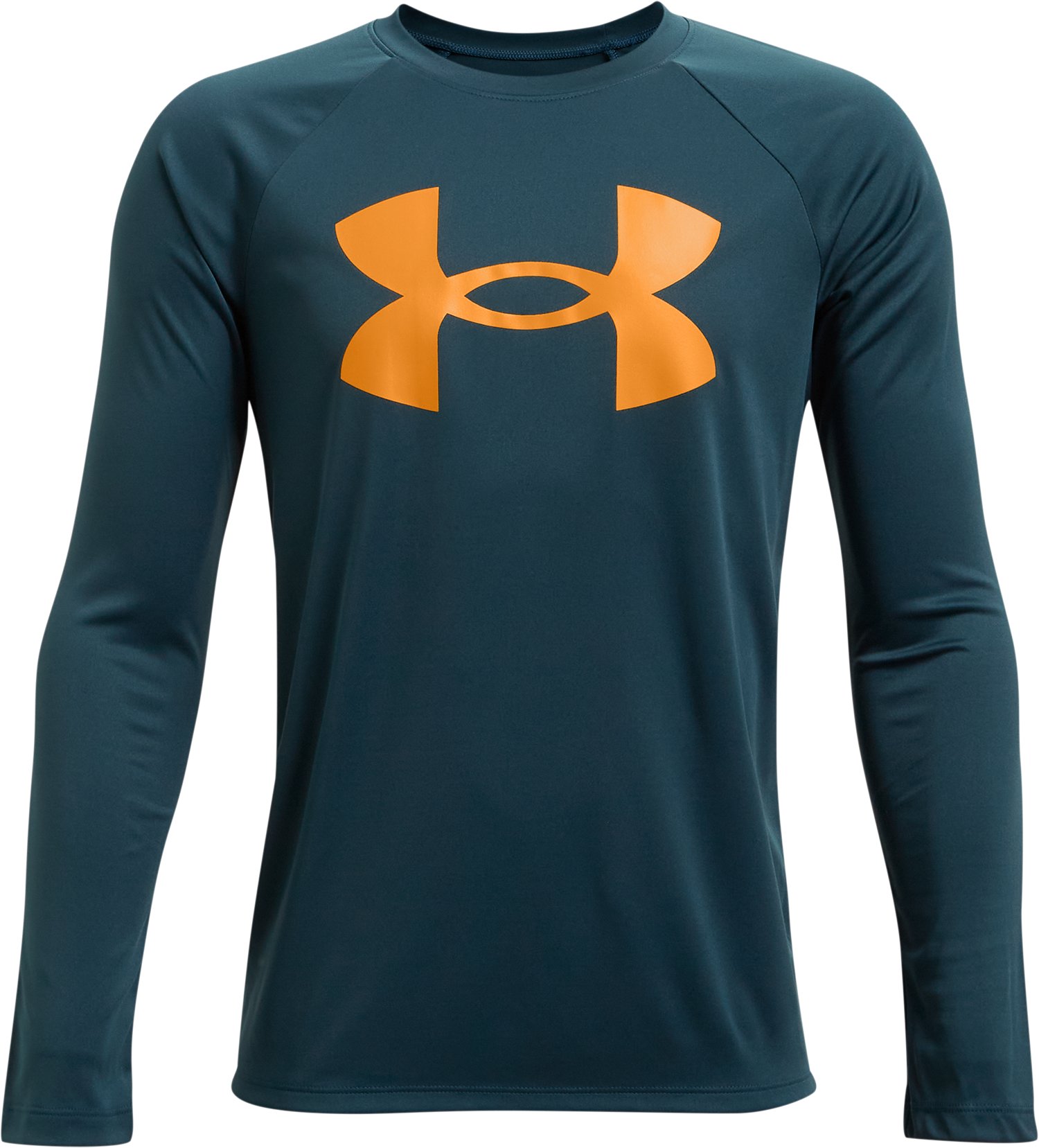 Boys' UA Tech Big Logo Long Sleeve 13