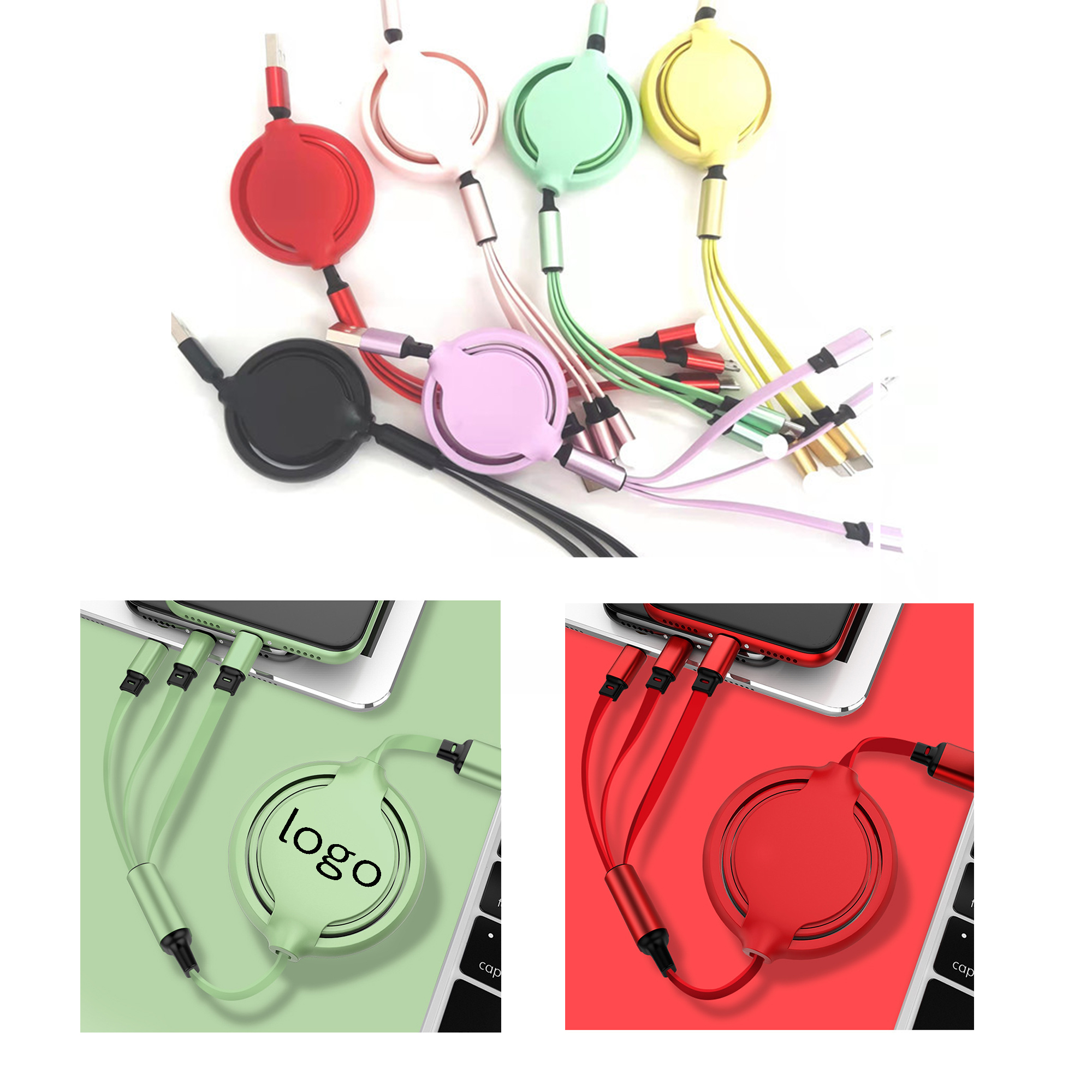 Custom 3-in-1 Charging Cable 2