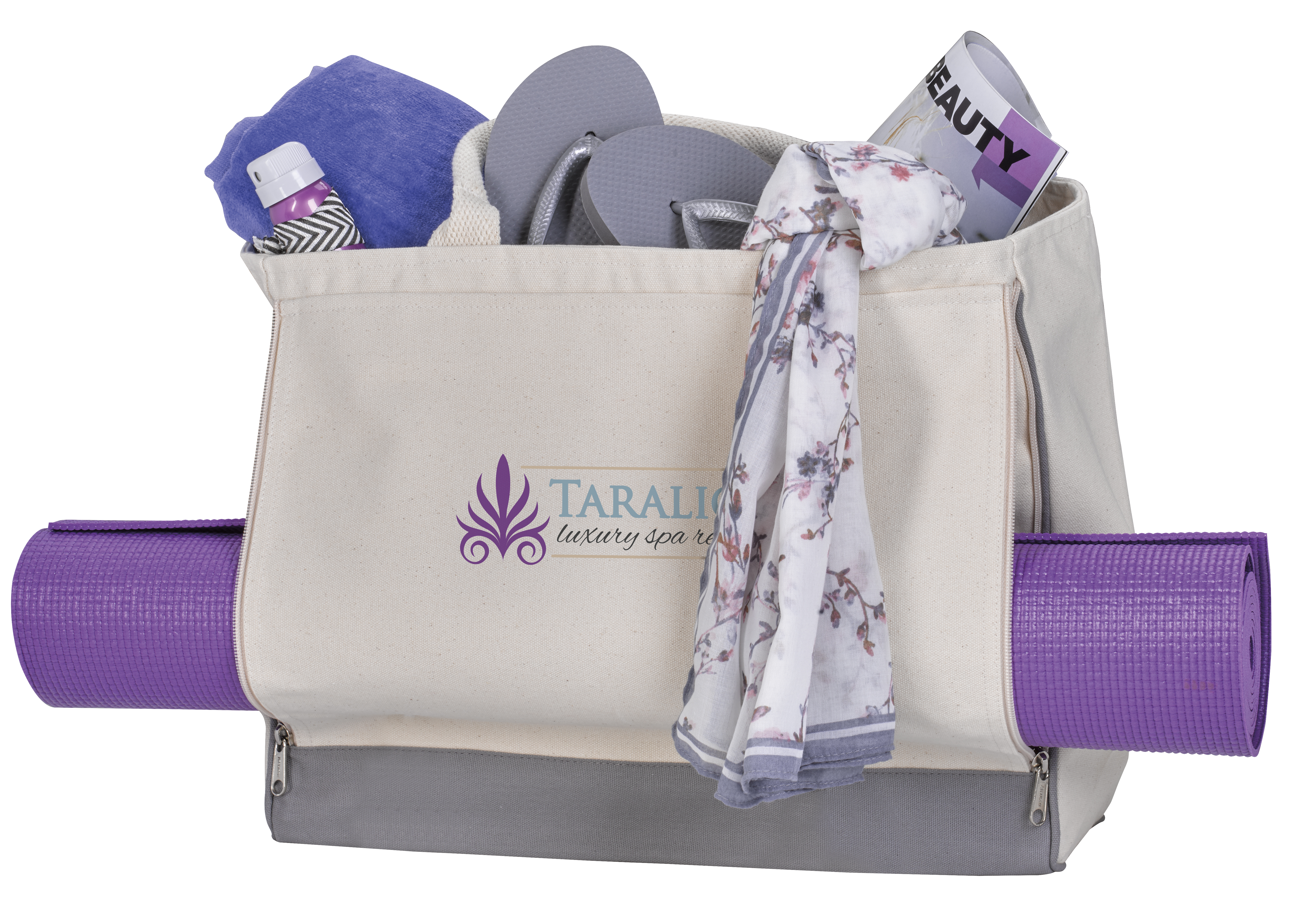 Atchison® Yoga Retreat Cotton Tote 1