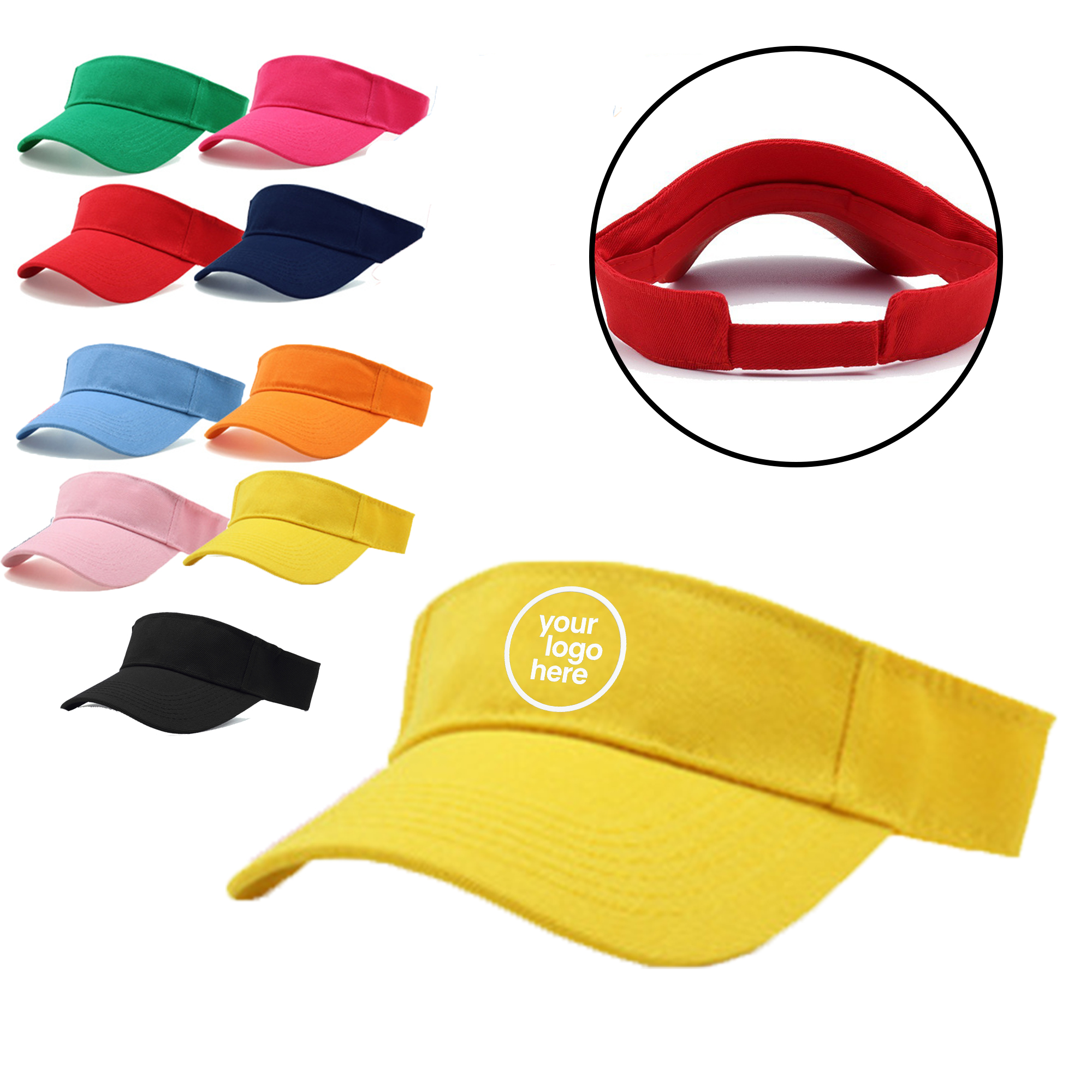MOQ:10pcs Wholesale Sun Cap 2