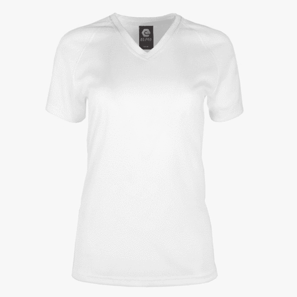 #E117 / Basic Training Women's V-Neck Raglan Tee 14