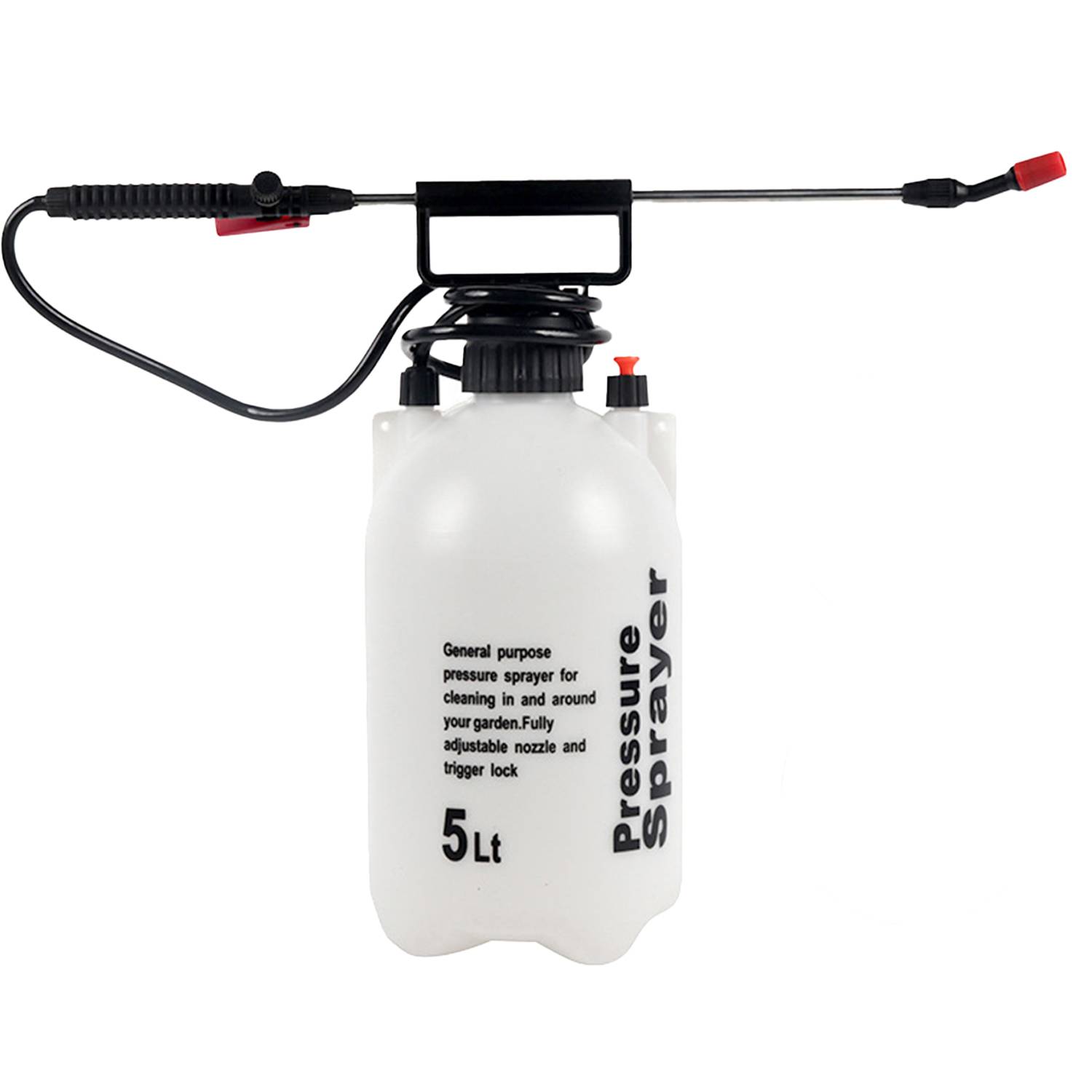 1 Gallon Plastic Garden Pump Sprayer w/ Shoulder Strap 4