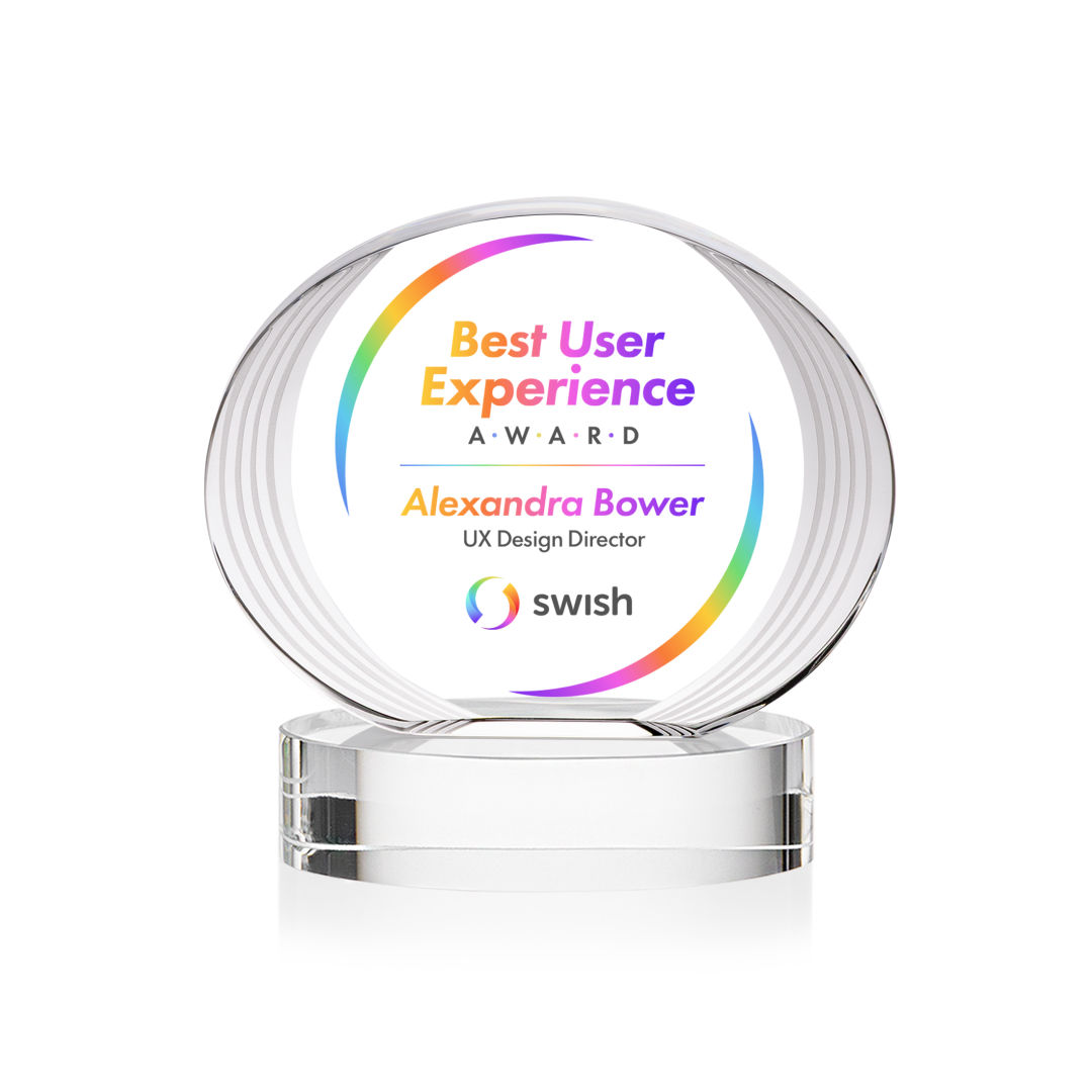 Sheraton VividPrint™ Award on Base - Clear