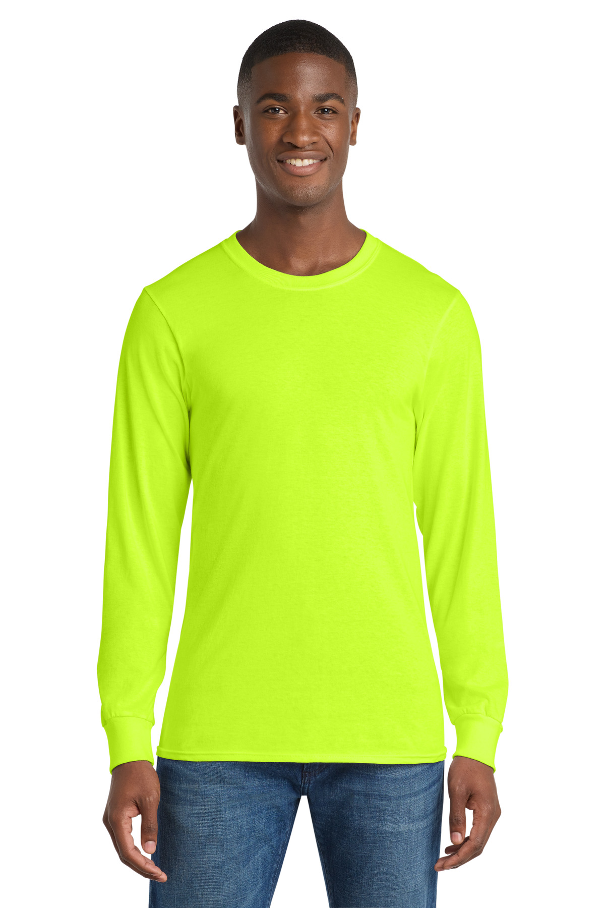 Port & Co Long Sleeve Core Cotton Tee. PC54LS 51