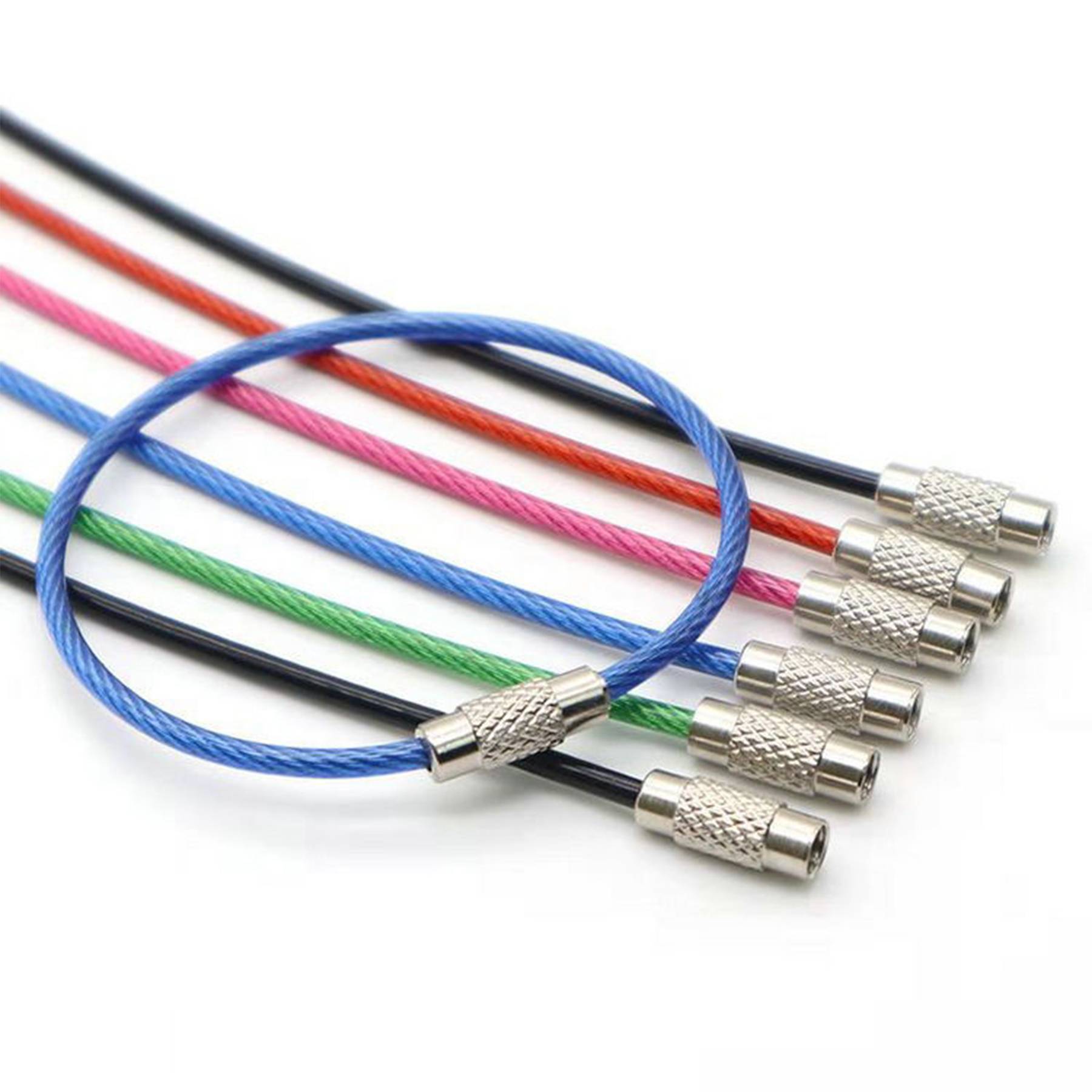 Stainless Steel Wire Keychains Cable 5