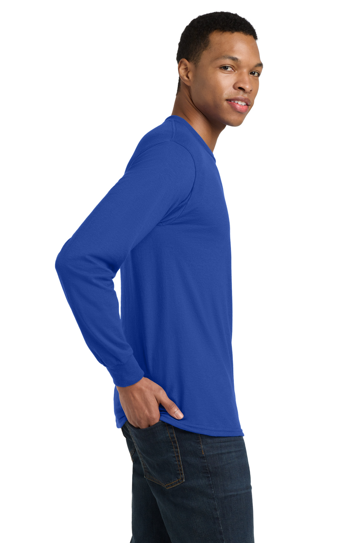 Gildan - DryBlend 50 Cotton/50 Poly Long Sleeve T-Shirt. 8400 162