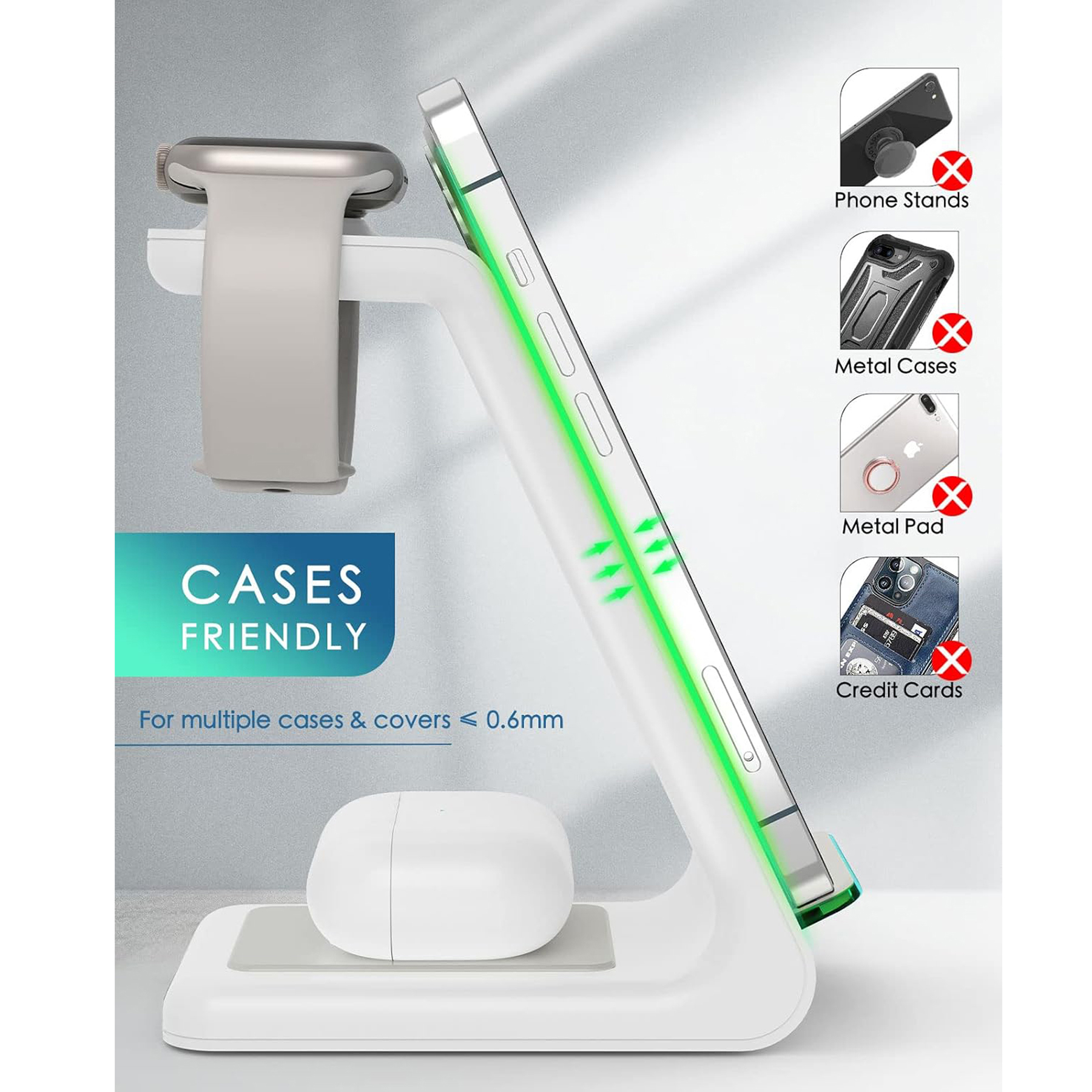 3" 1 Fast Charging Station for Desk 2