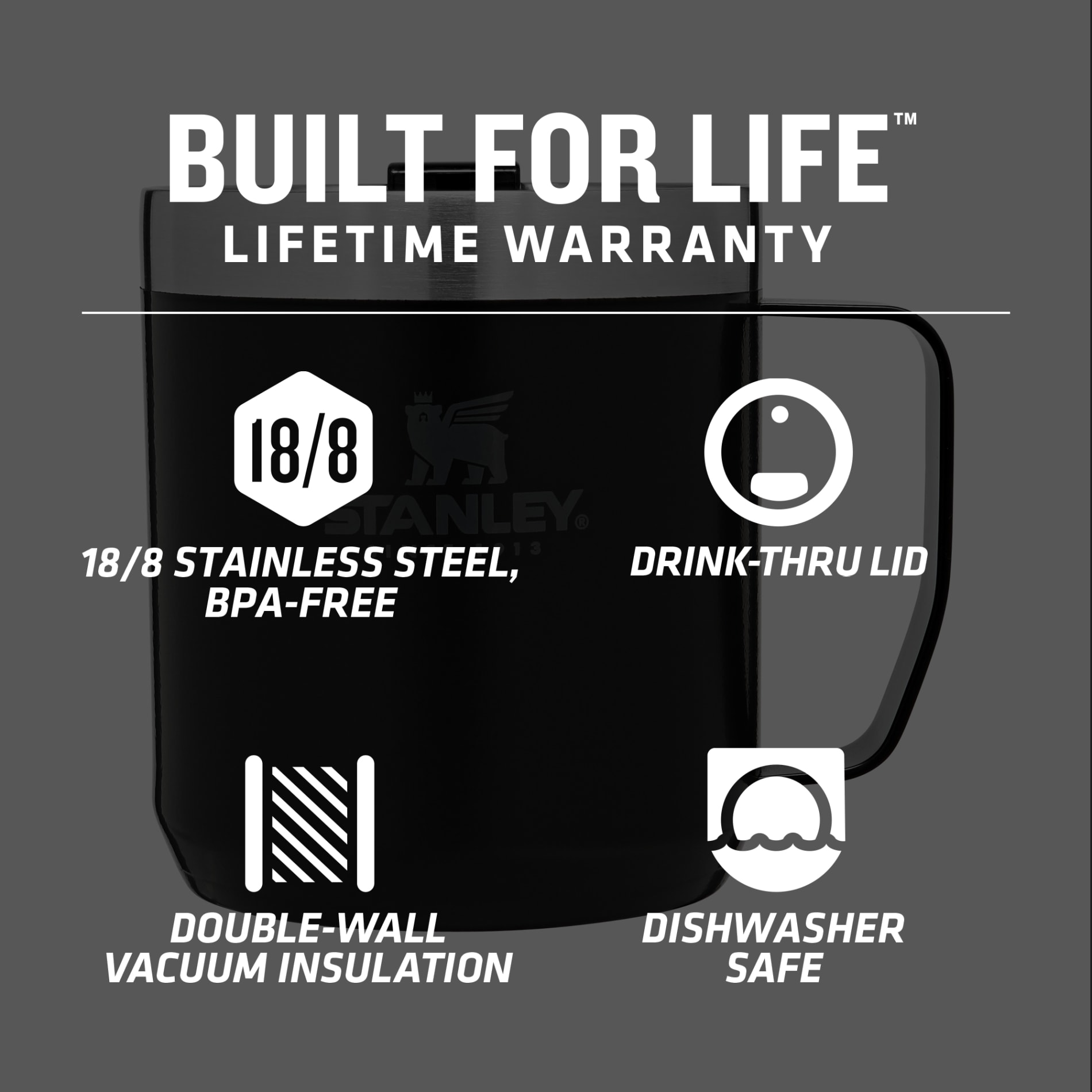 Legendary Camp Mug 12oz