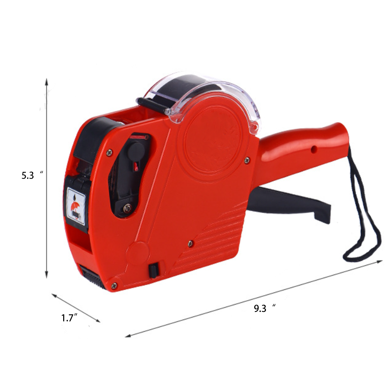8 Digits Price Tag Gun w/150 Sticker Labels 6