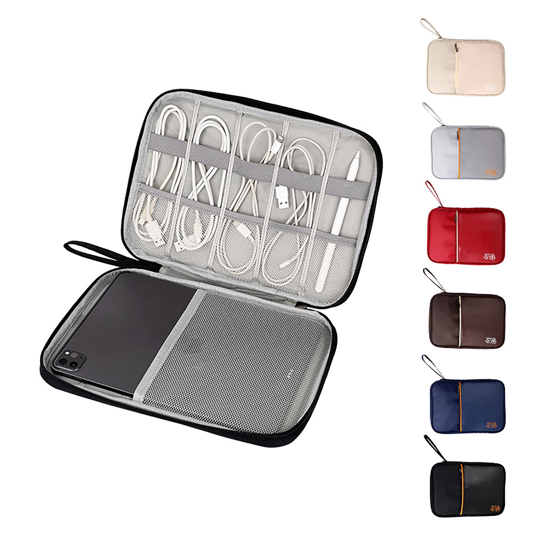 Waterproof Flat Electronic Organizer Case Bag 6