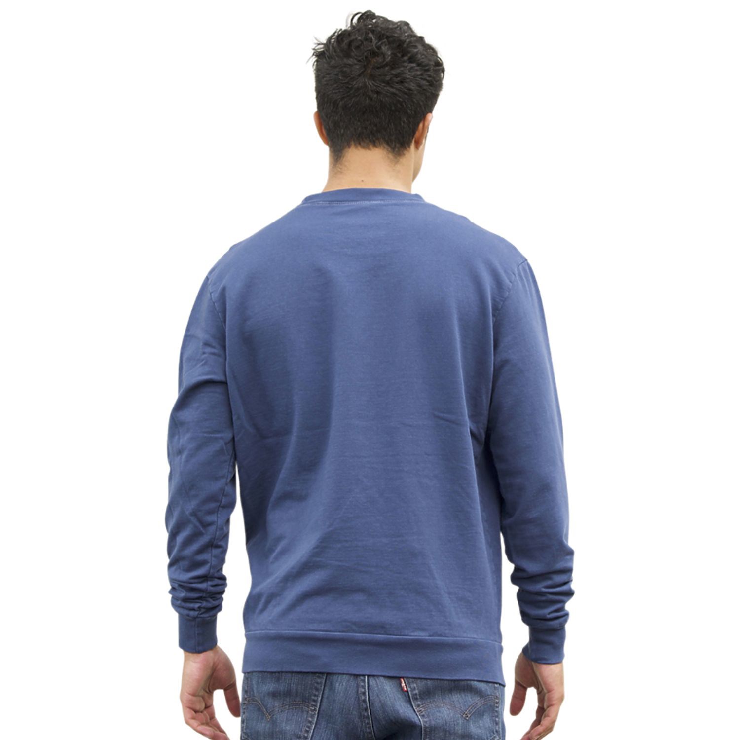 USA Made Unisex Vintage Pigment Dyed Fleece Crew Sweatshirt 2