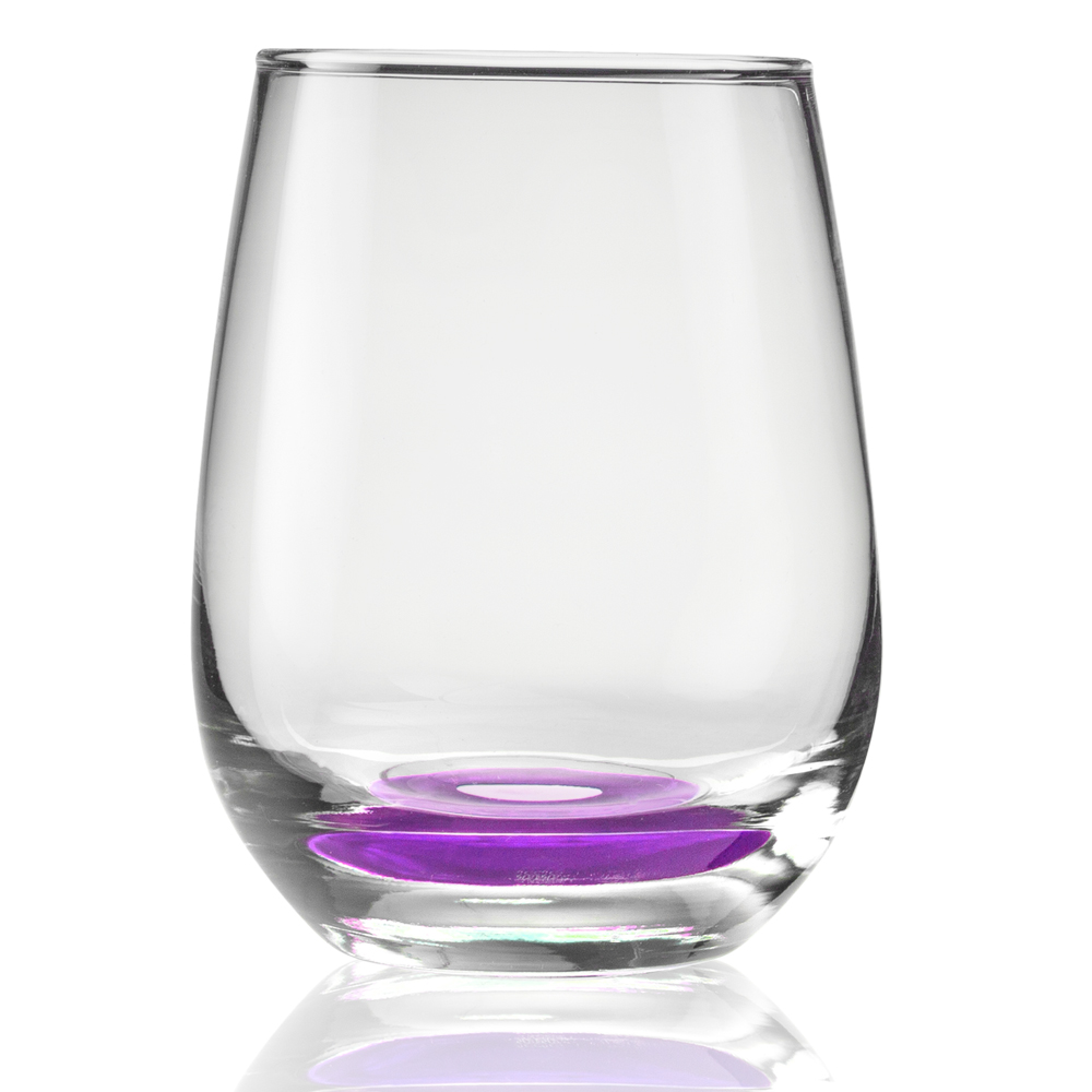 15.25 oz. Libbey Stemless White Wine Glasses 19