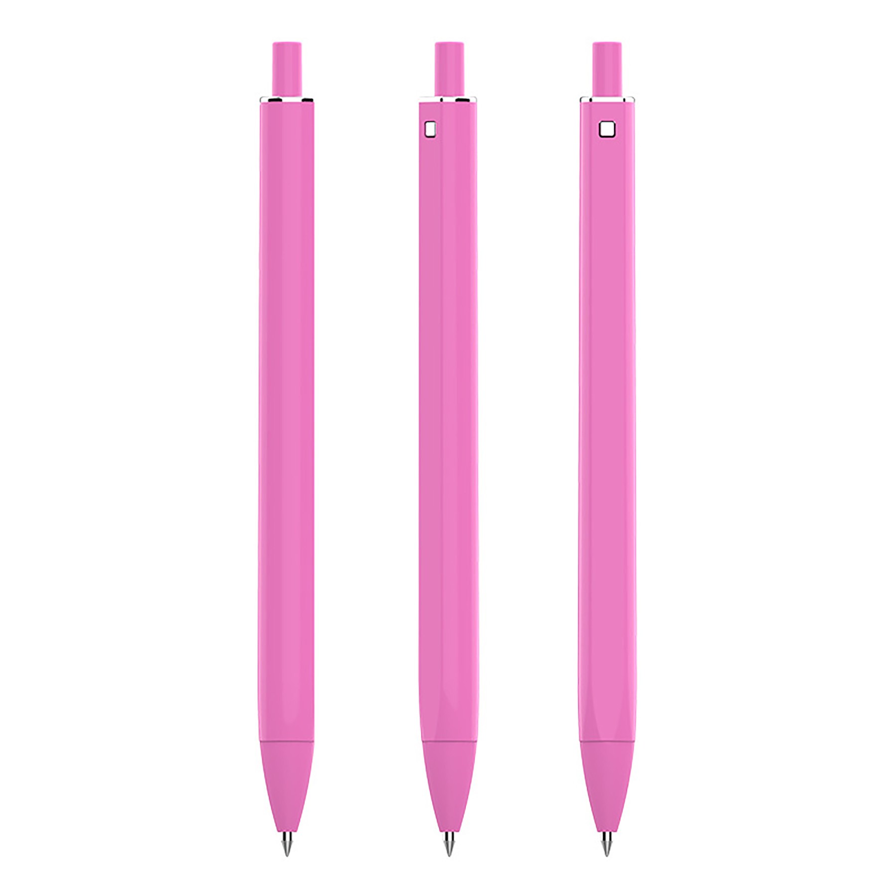 Multicolor Plastic Click Gel Ink Pen 7