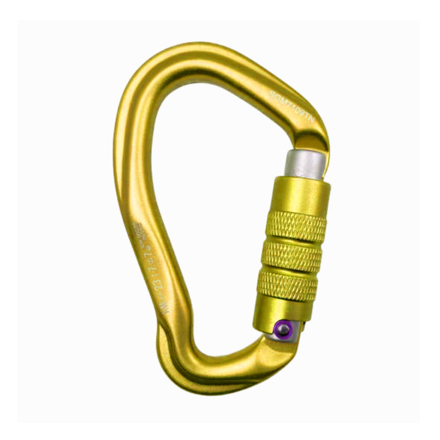 B Ring Twist Gate Aluminum Carabiner 4