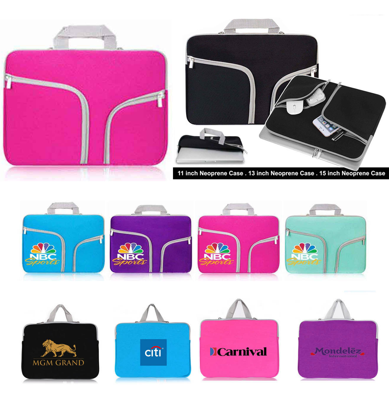 iBank ® 15" Neoprene Case compatible with MacBook Air 15 2025,2024,2023 1