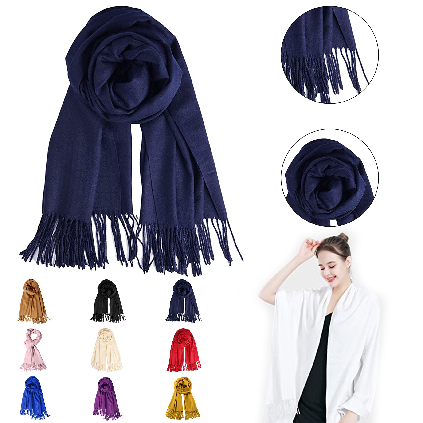 Female Cashmere Scarves 2