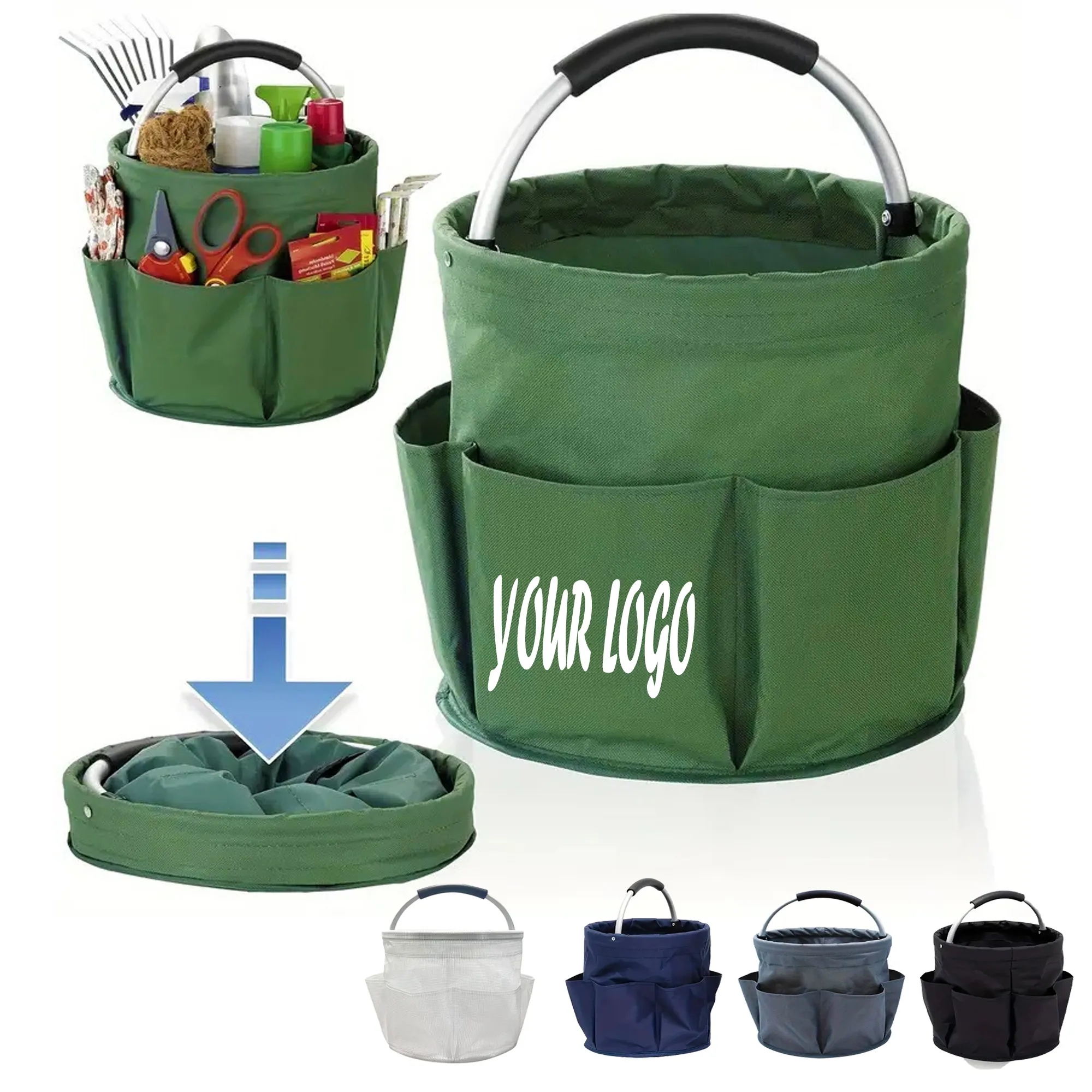 Collapsible Basket With Handle 4