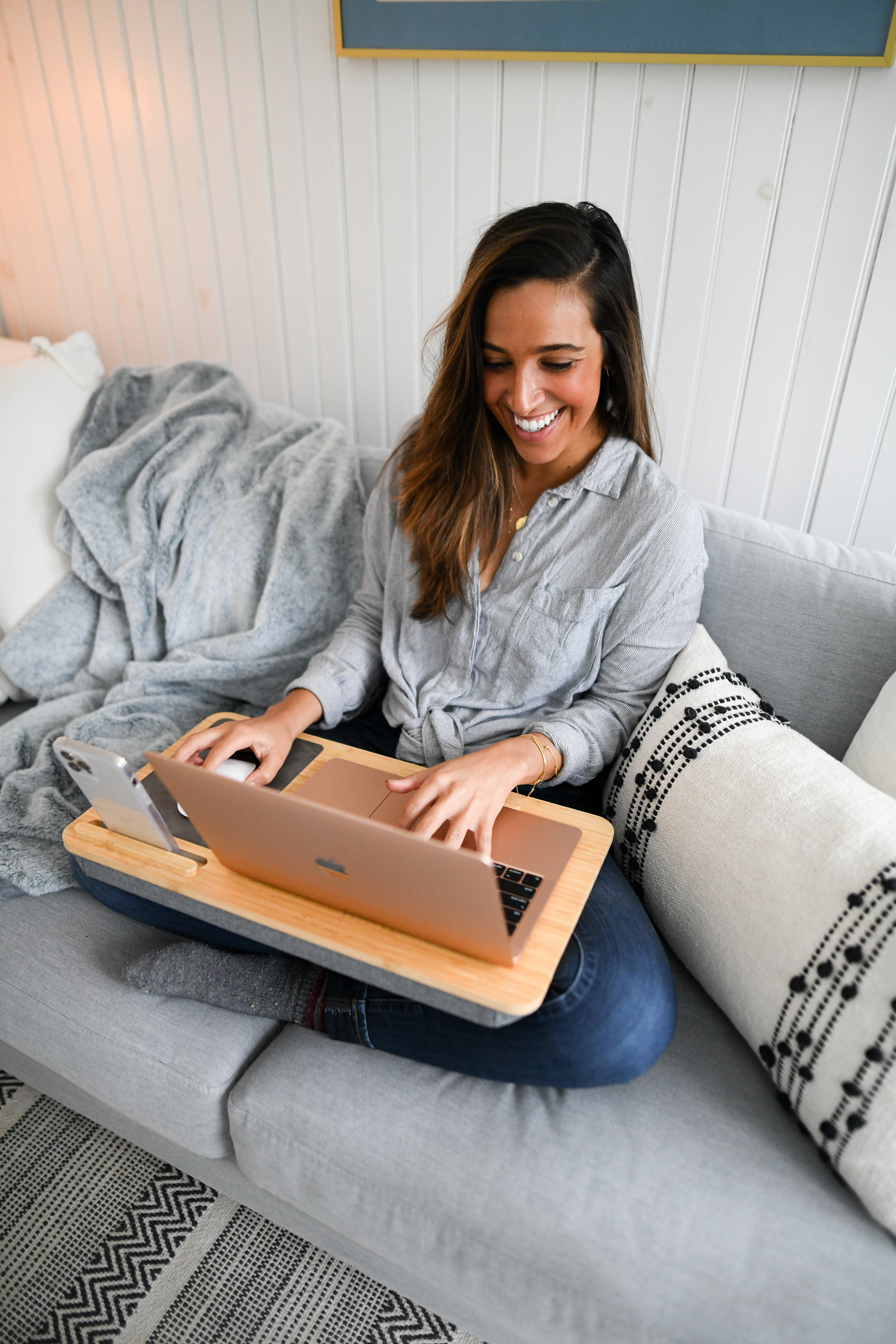 Auden Bamboo Lap Desk 4