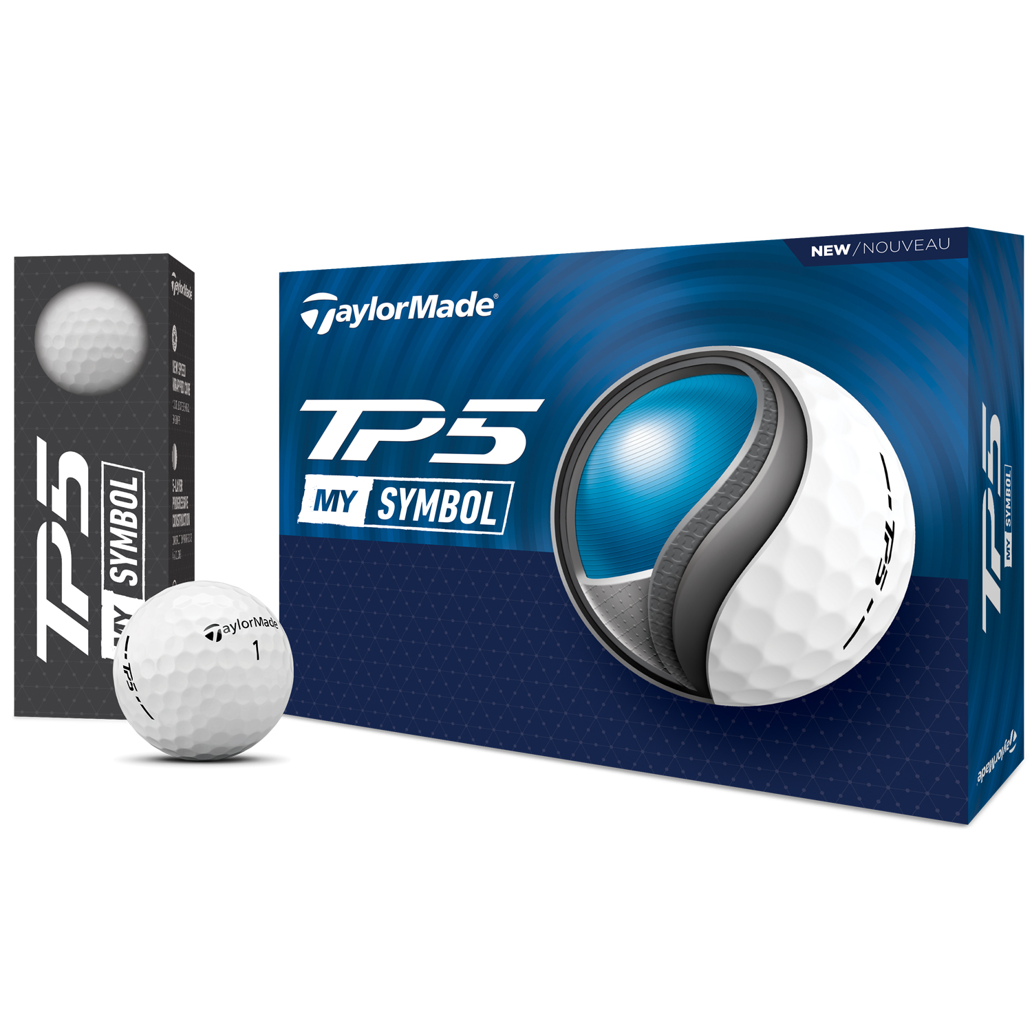 TaylorMade TP5 MySymbol Golf Balls