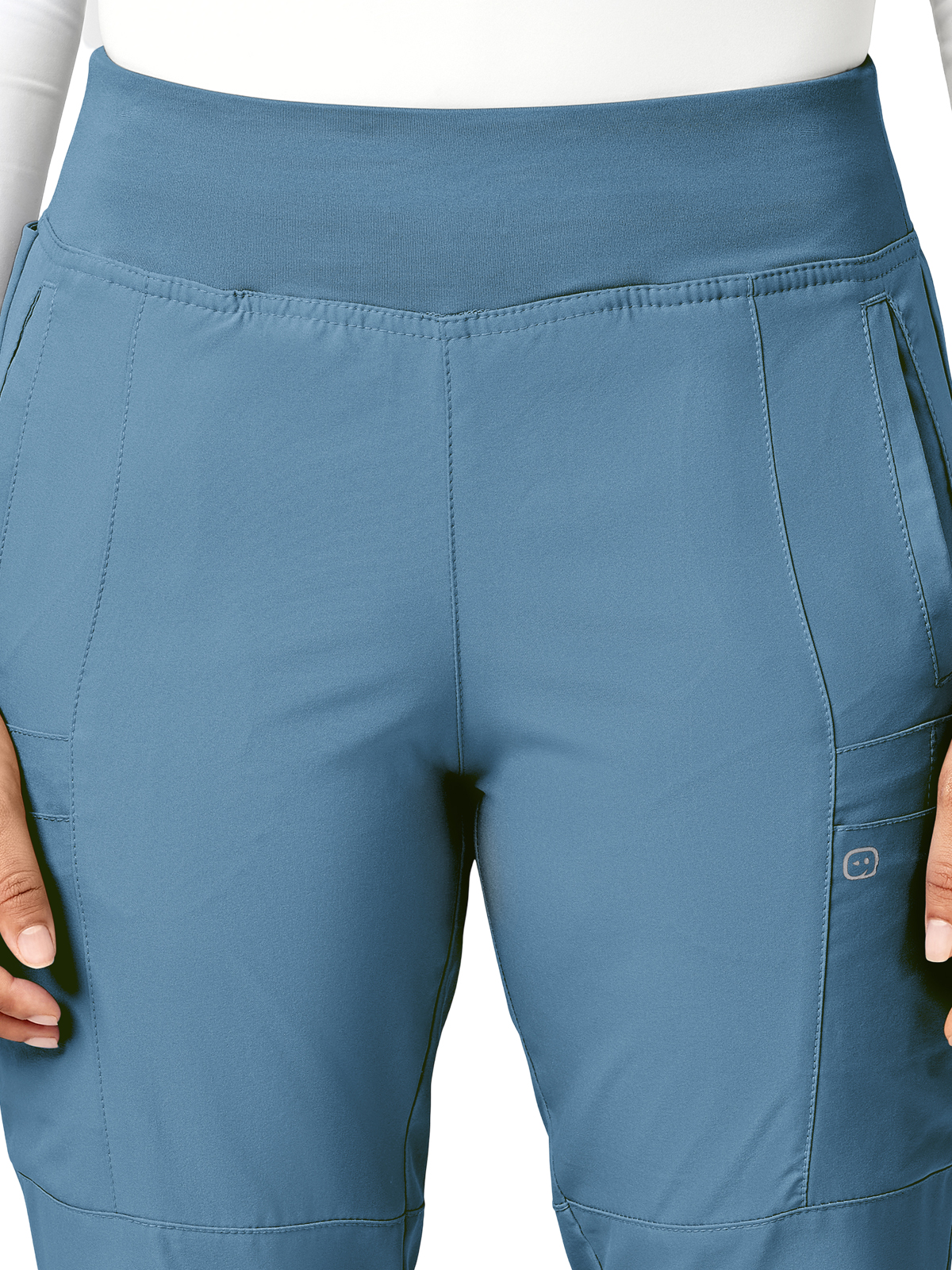 Wink - W123 - Women's Eight-Pocket Comfort Waist Pant 28