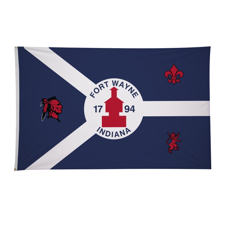 5' x 8' City Flags 61