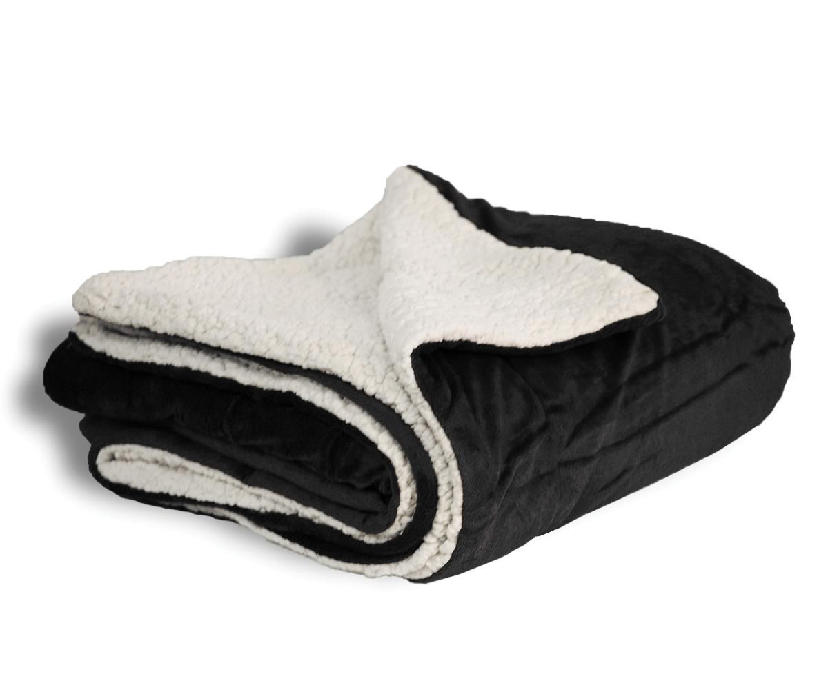 Micro Mink Solid Colors Sherpa 50" x 60" Blanket (BLANK) 9
