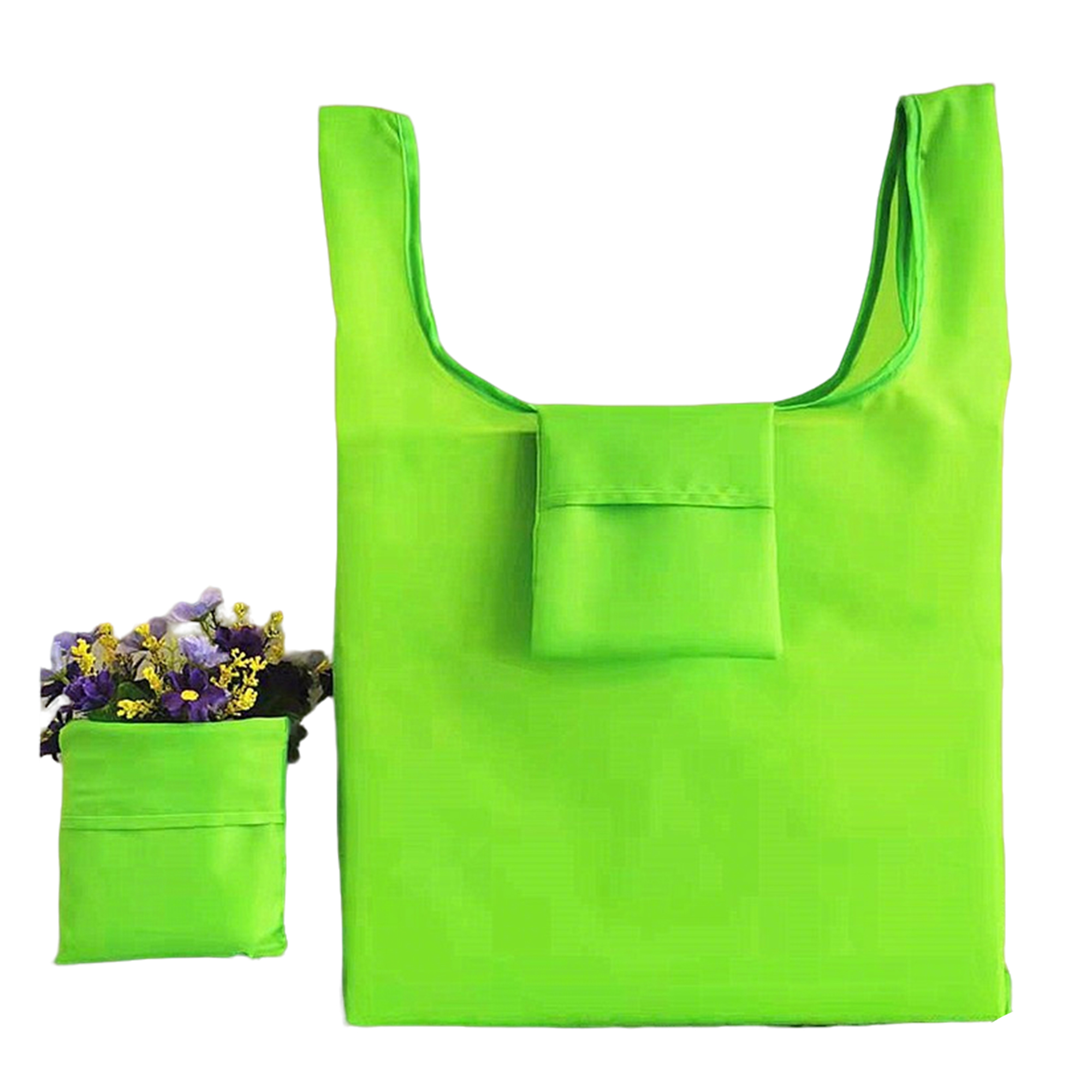 210D Oxford Folding Shopping Tote 20.9" Length x 15" Width 7