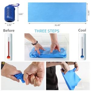 Portable Instant Dry Cooling Towel 11