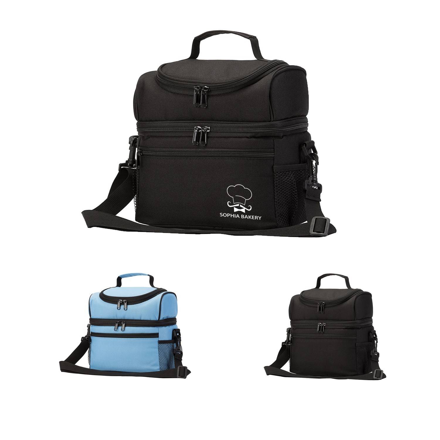 Dual Compartment Lunch Cooler Bag 2