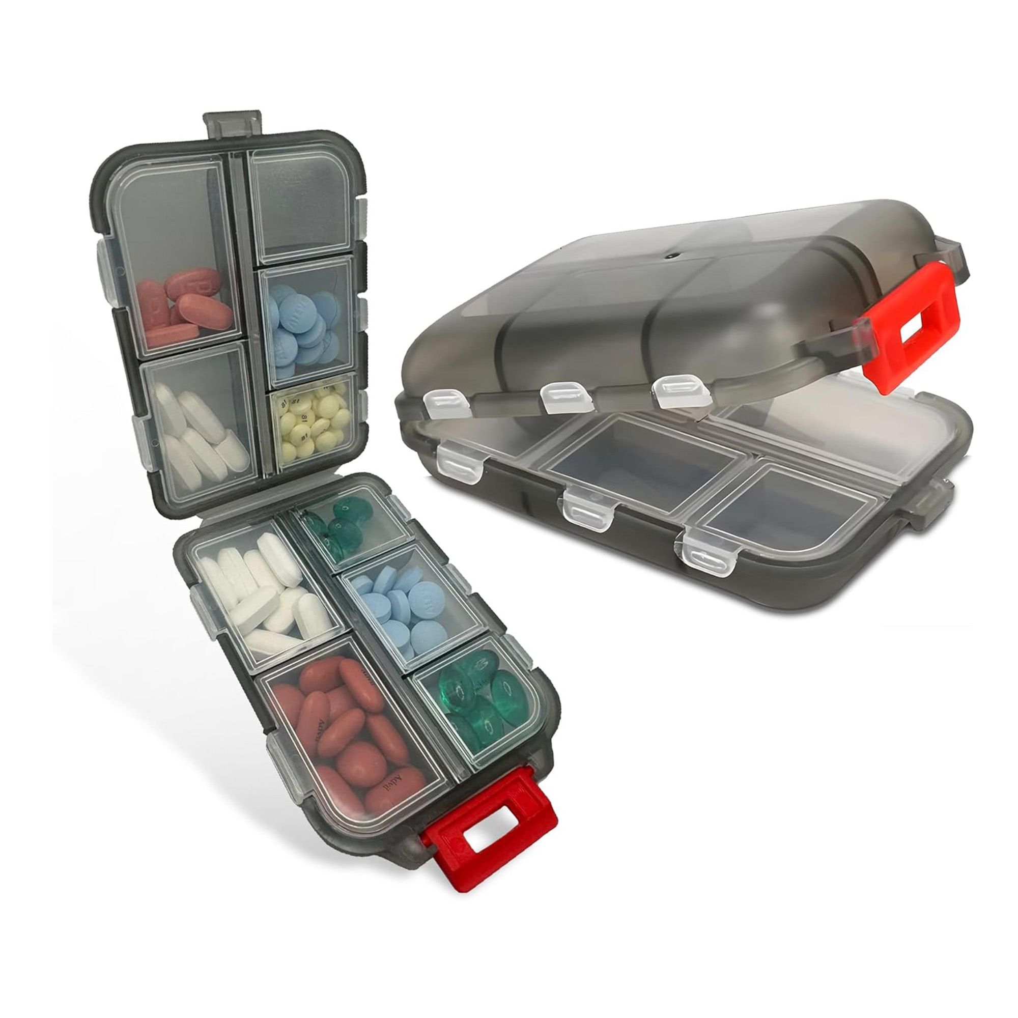 Full Color Travel Pill Organizer Box 2