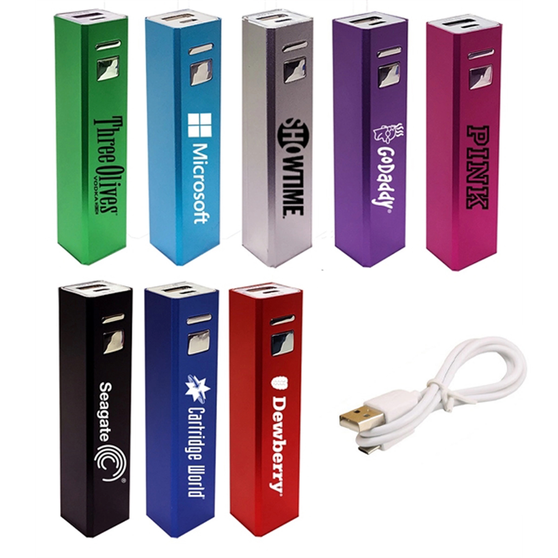 Portable Metal 2200mAh Classic Power Charger 5