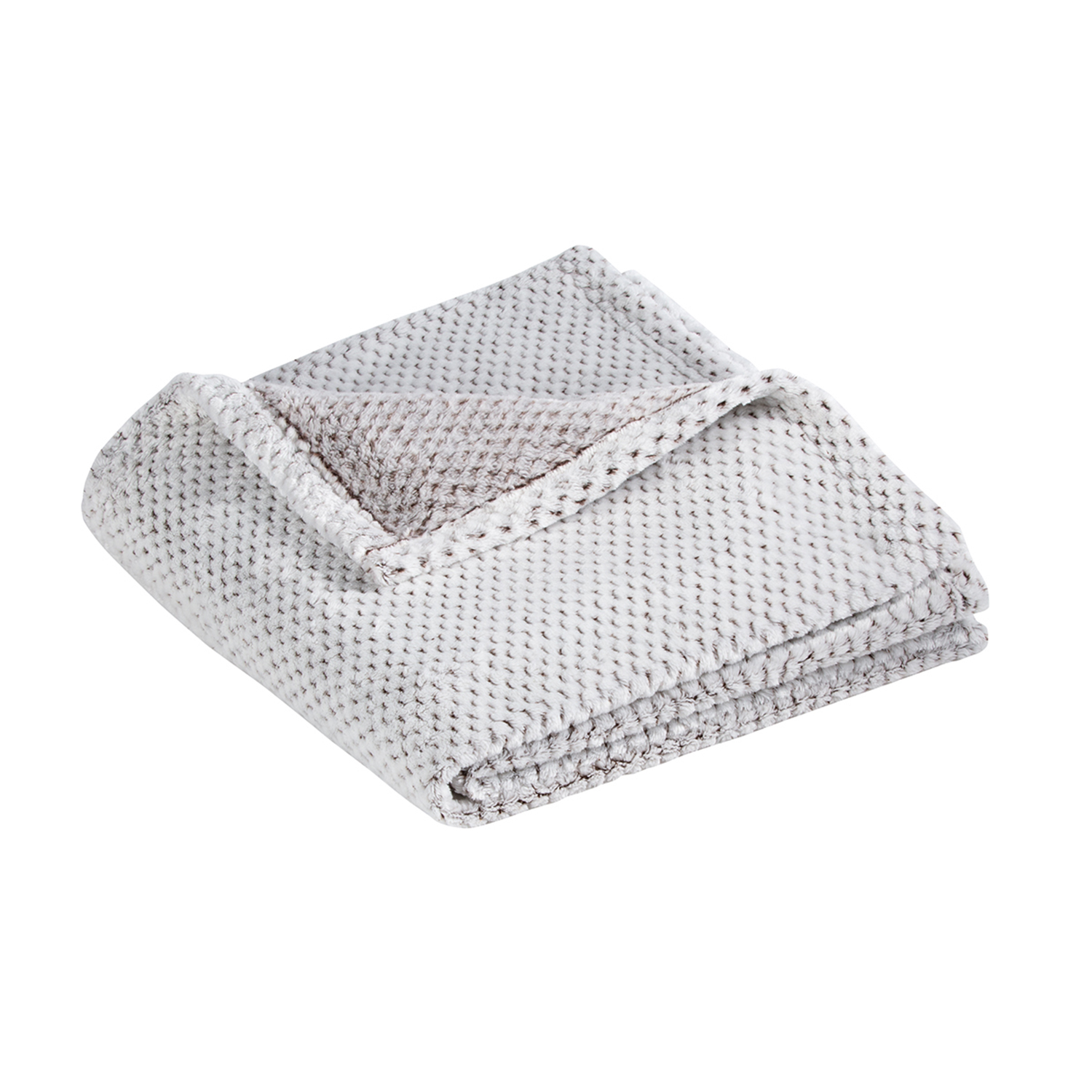 Plush Texture Blanket w/ Sewn Woven Patch 2