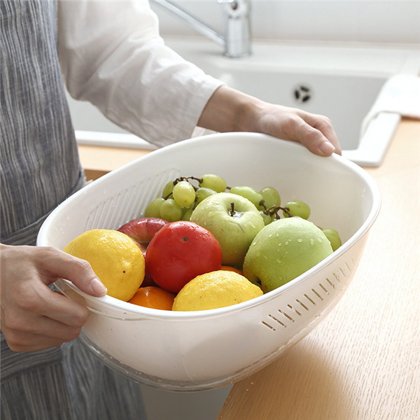 Double-layer vegetable sink 4