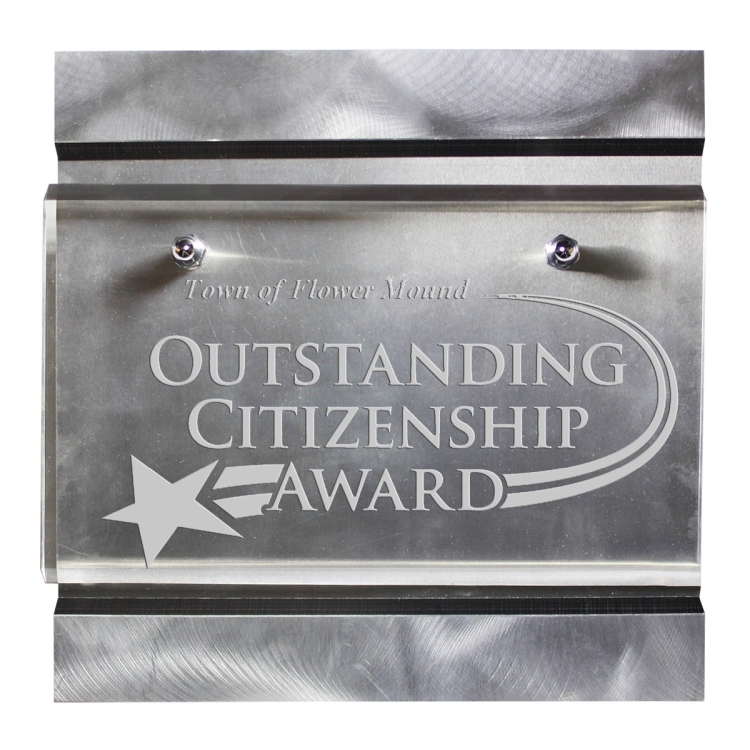 Acclaim Plaque - 4 Color Process - (9" x 9") 3