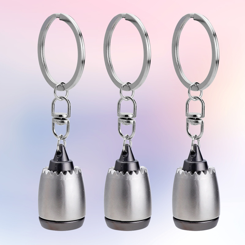 Aircraft Engine Keychain 1