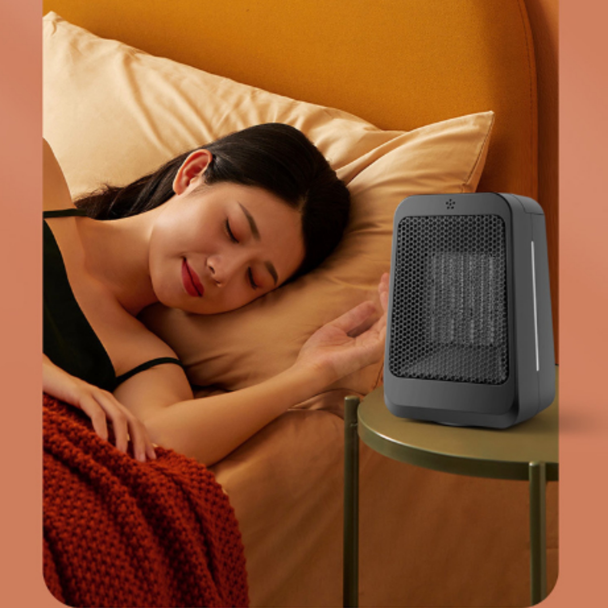 Mini Desk Heater Fan 3