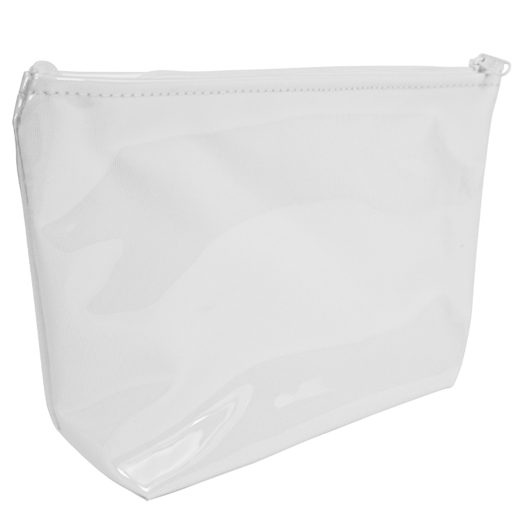 Small Sublimated Lined & Clear Exterior Pouch w/ Gusset 4