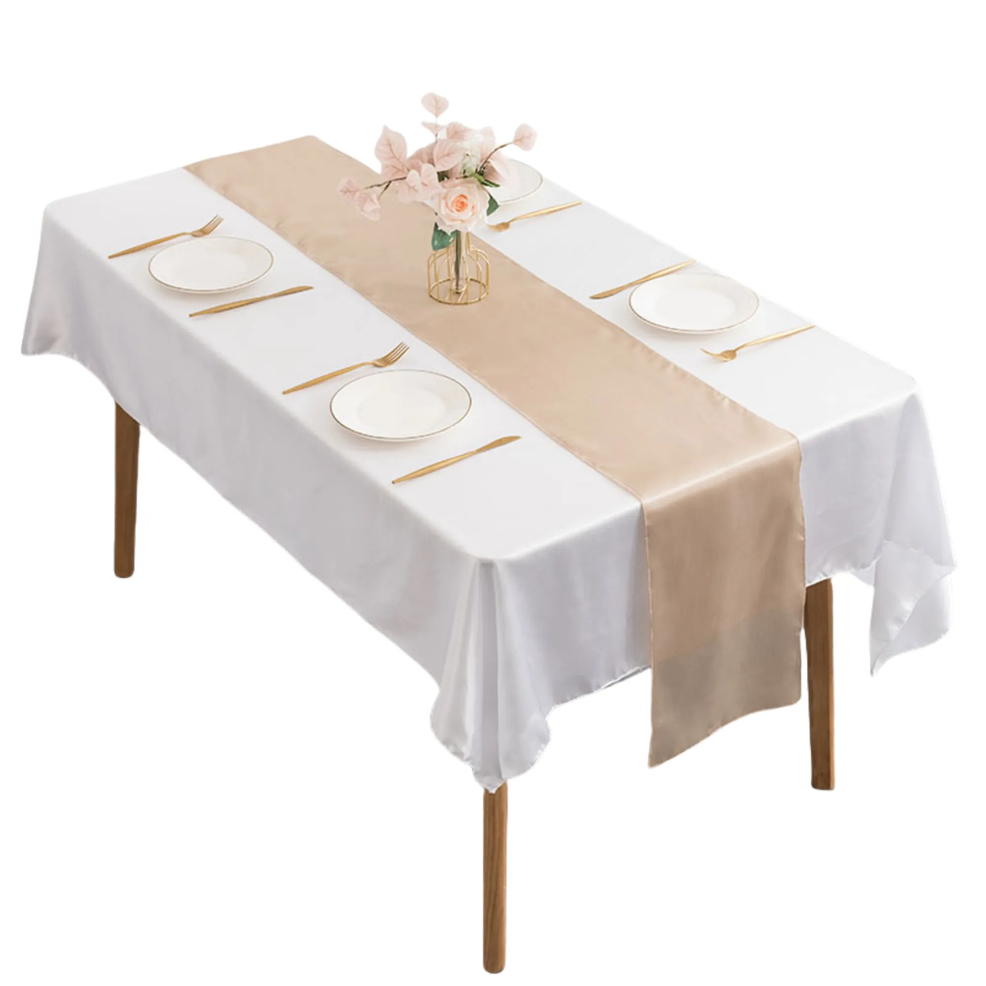 Premium Polyester Tablecloth Decor 16