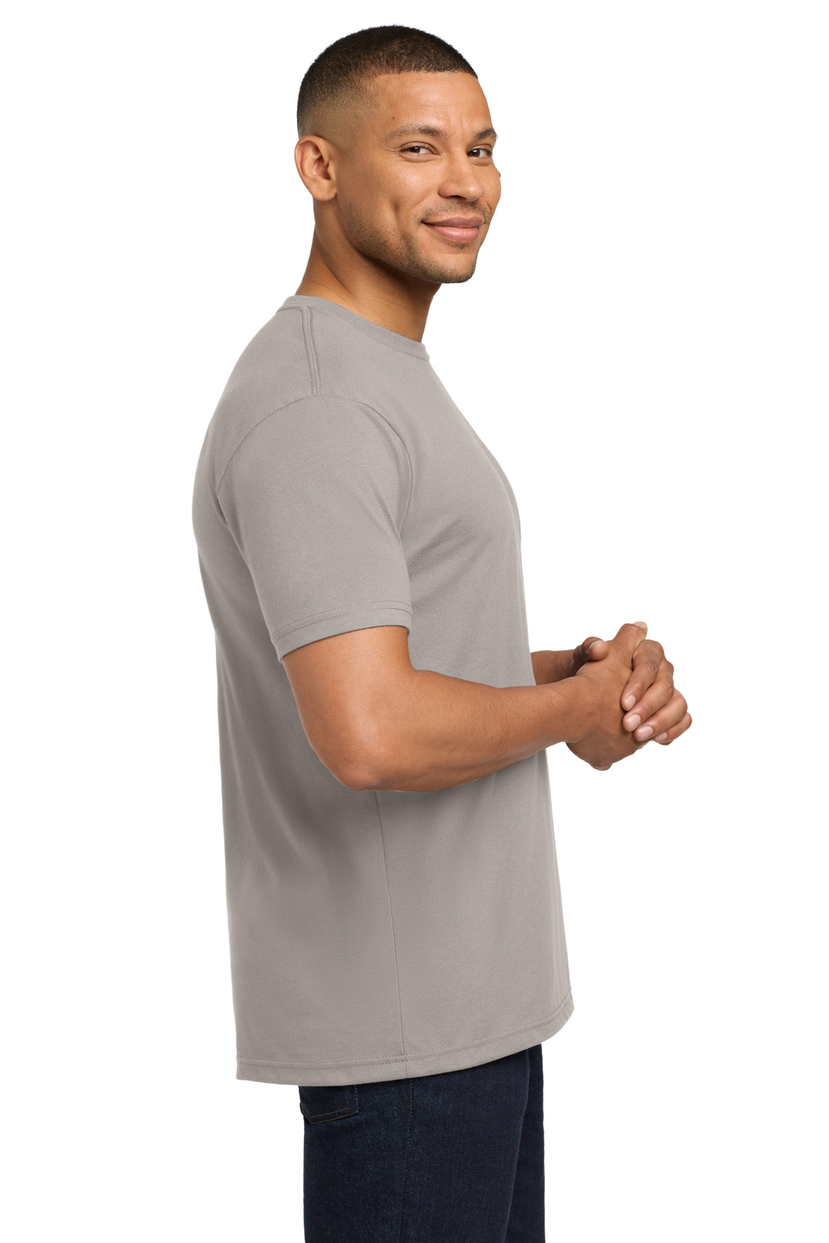 Next Level Apparel Adult CVC Sueded Tee. NL6410 65