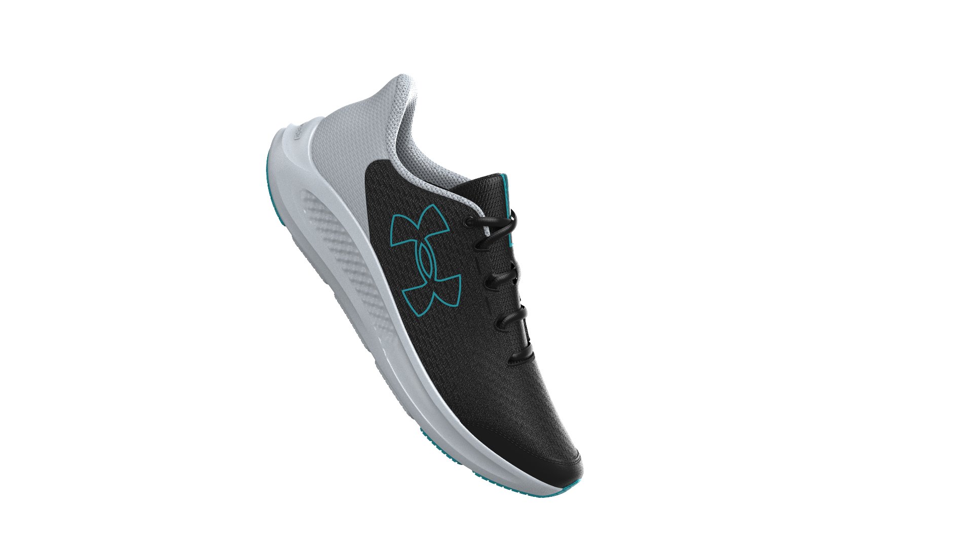 UA Charged Pursuit 3 Big Logo Boys' Grade School Running Shoes 3