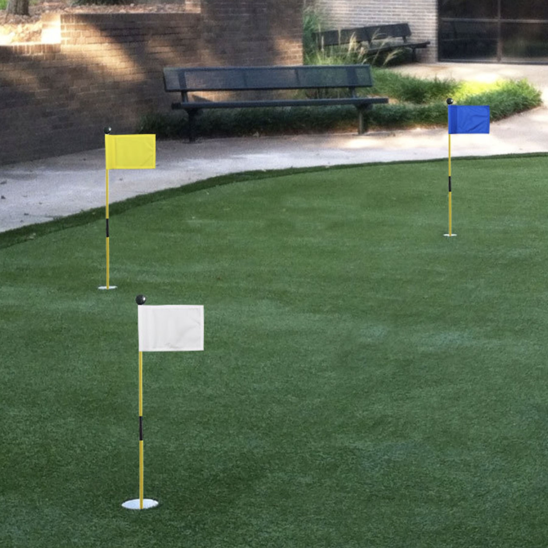 Golf Practice Flagsticks Flags With Cups 3