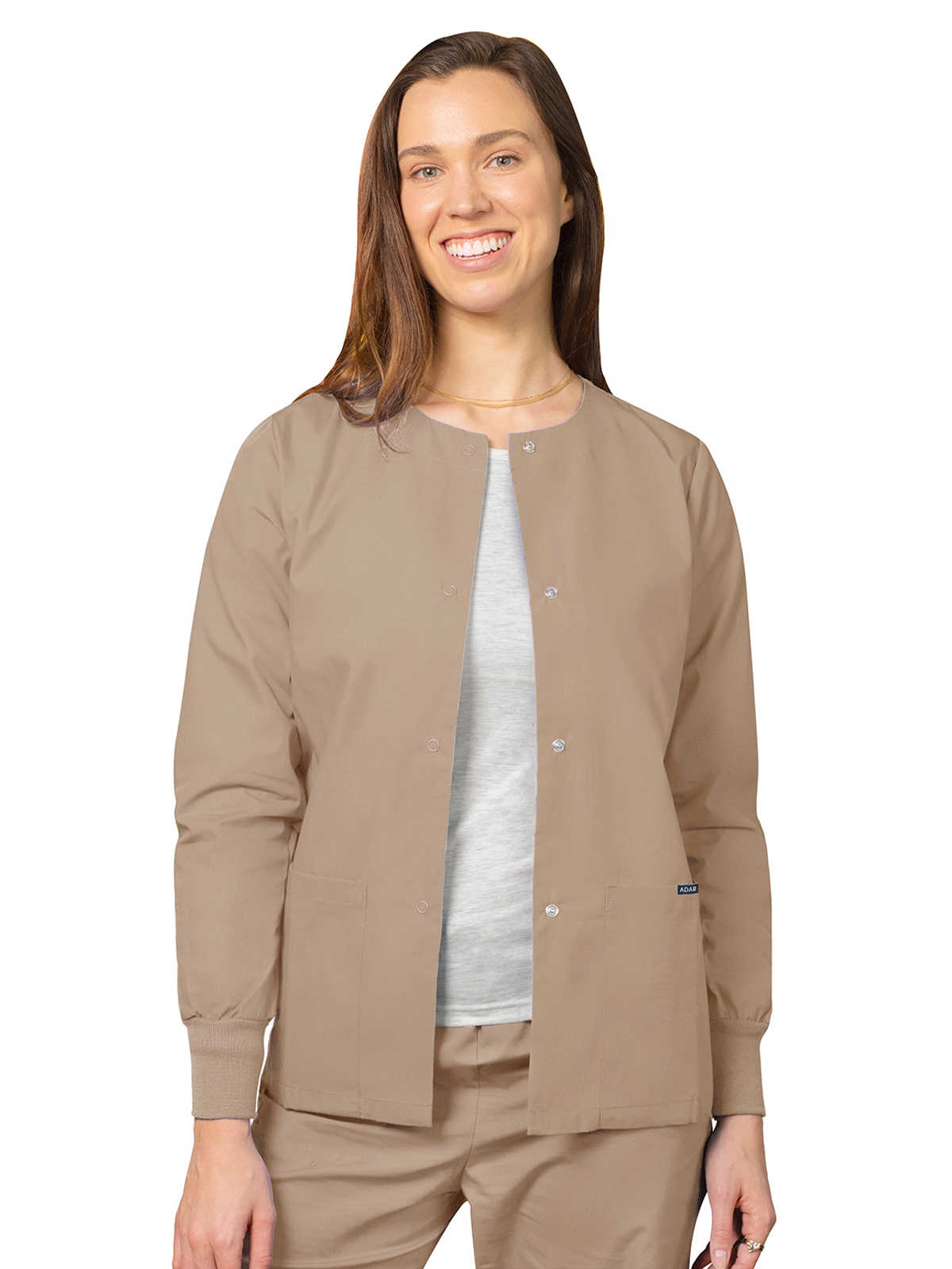 Adar - Universal - Women's Round Neck Jacket